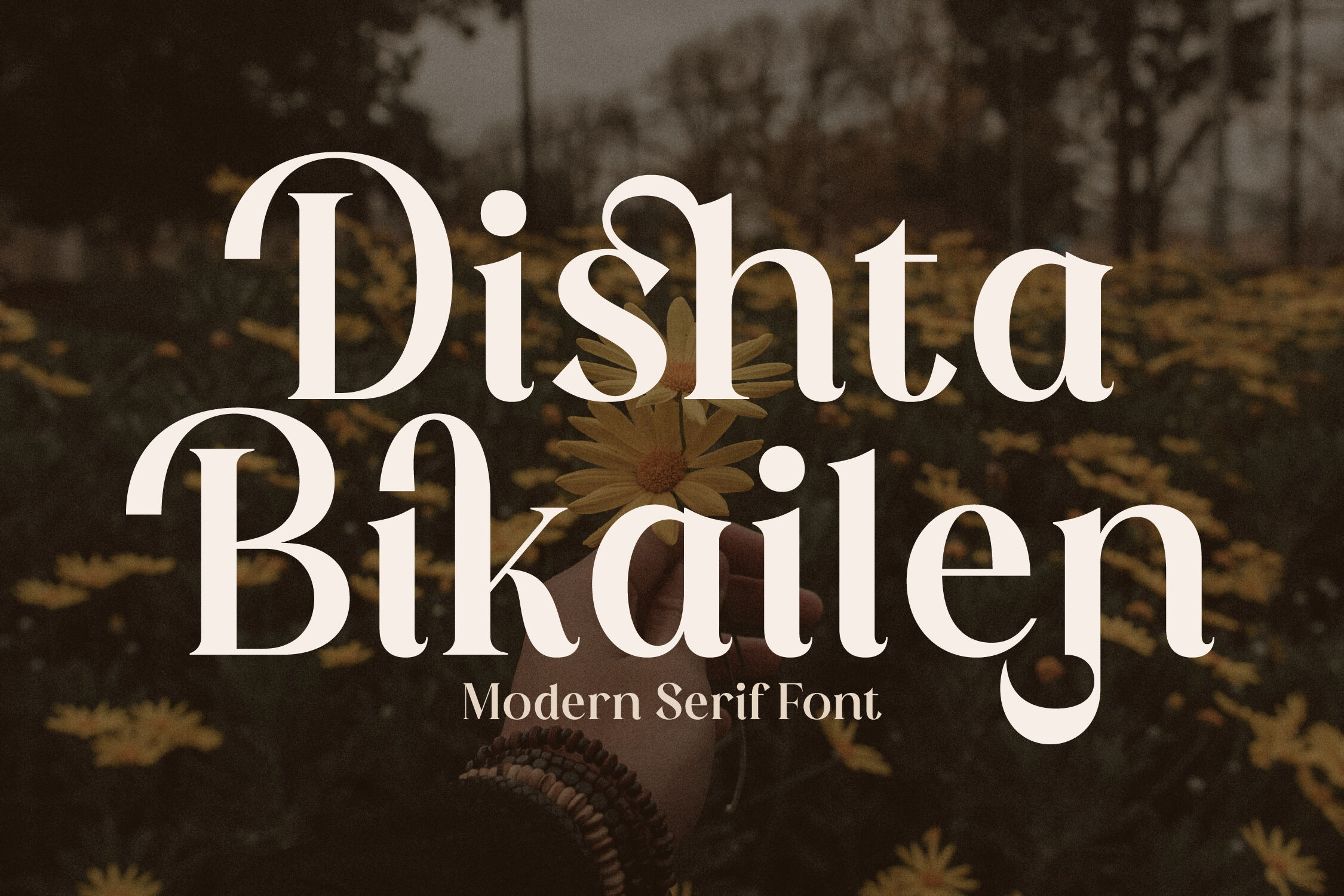 Dishta Bikailen Typeface By Storytype Studio | TheHungryJPEG