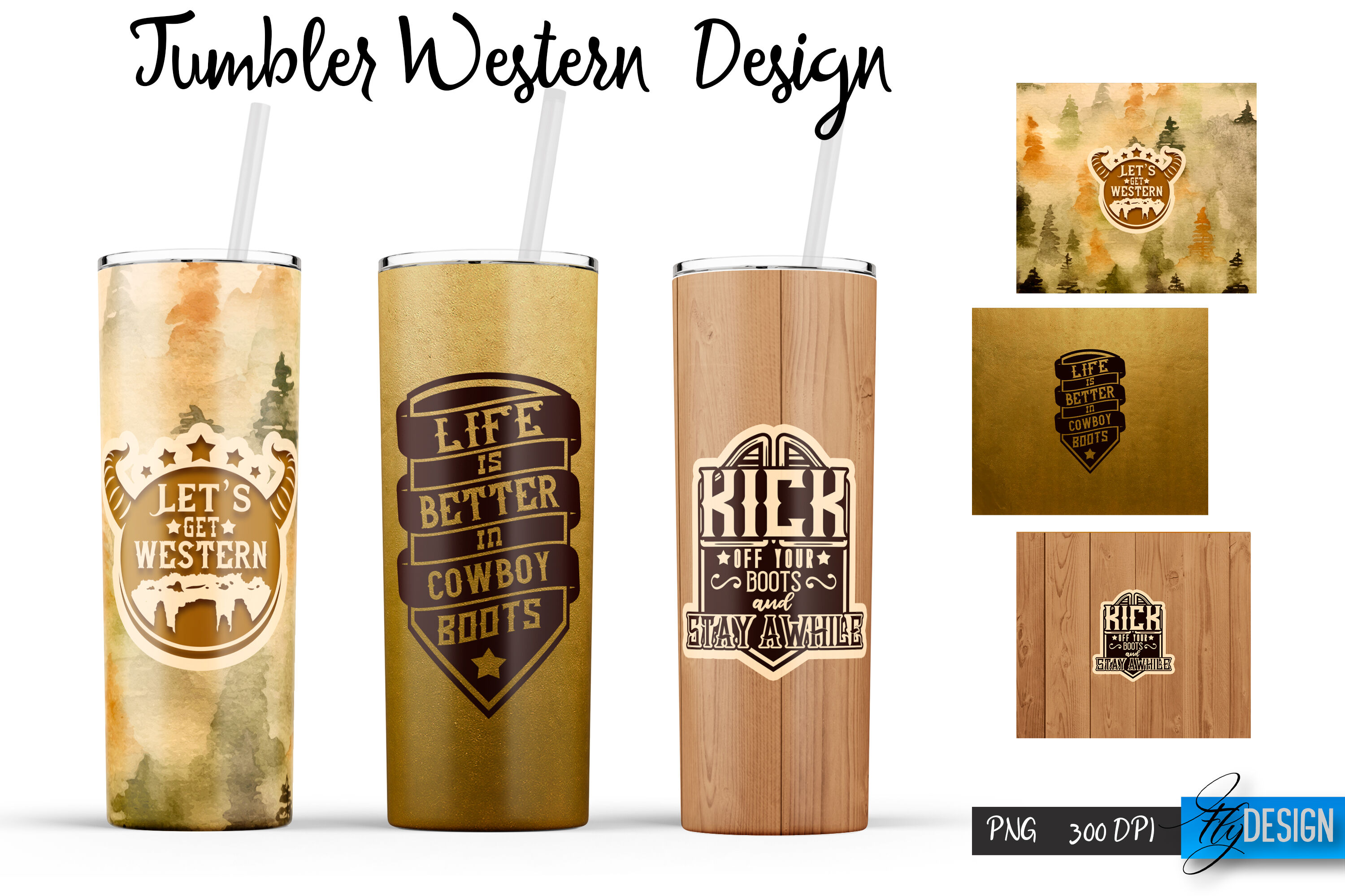 Cowboys Tumbler – The Farmer's Wife Designs