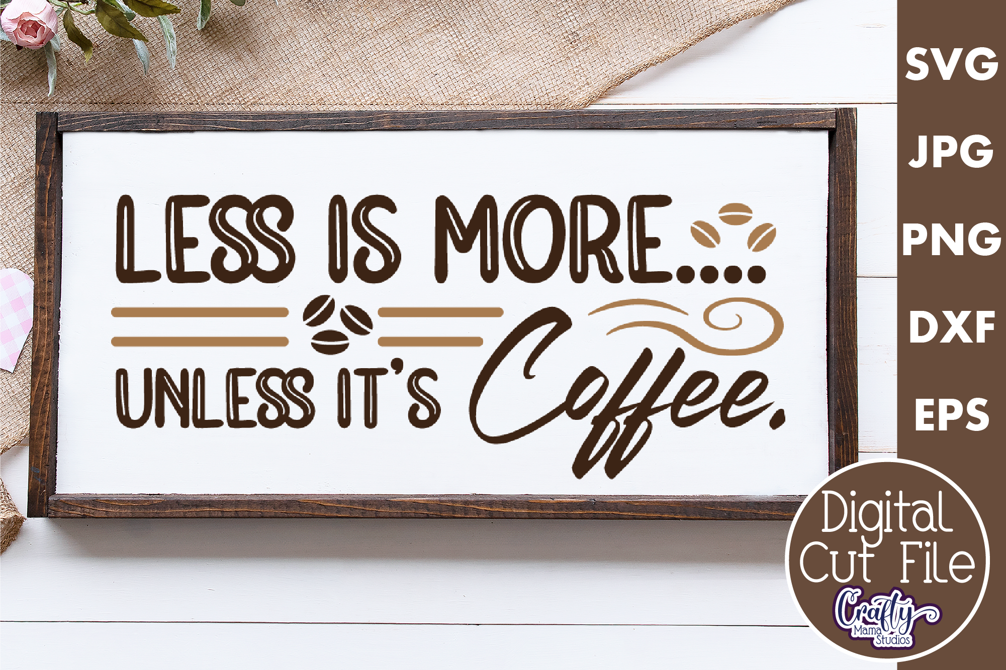 Funny Coffee Bundle, Coffee Svg Files By Crafty Mama Studios