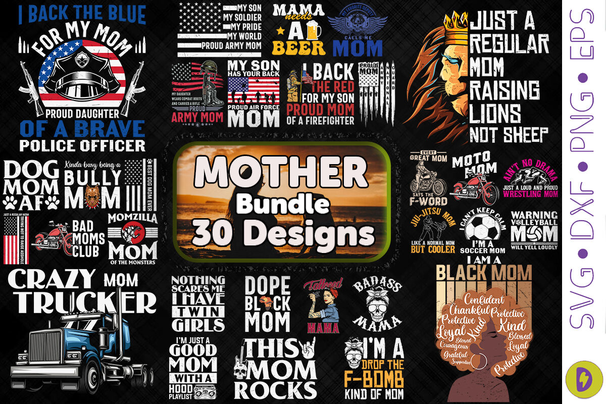 Mother Bundle-30 Designs-220214 By Novalia | TheHungryJPEG
