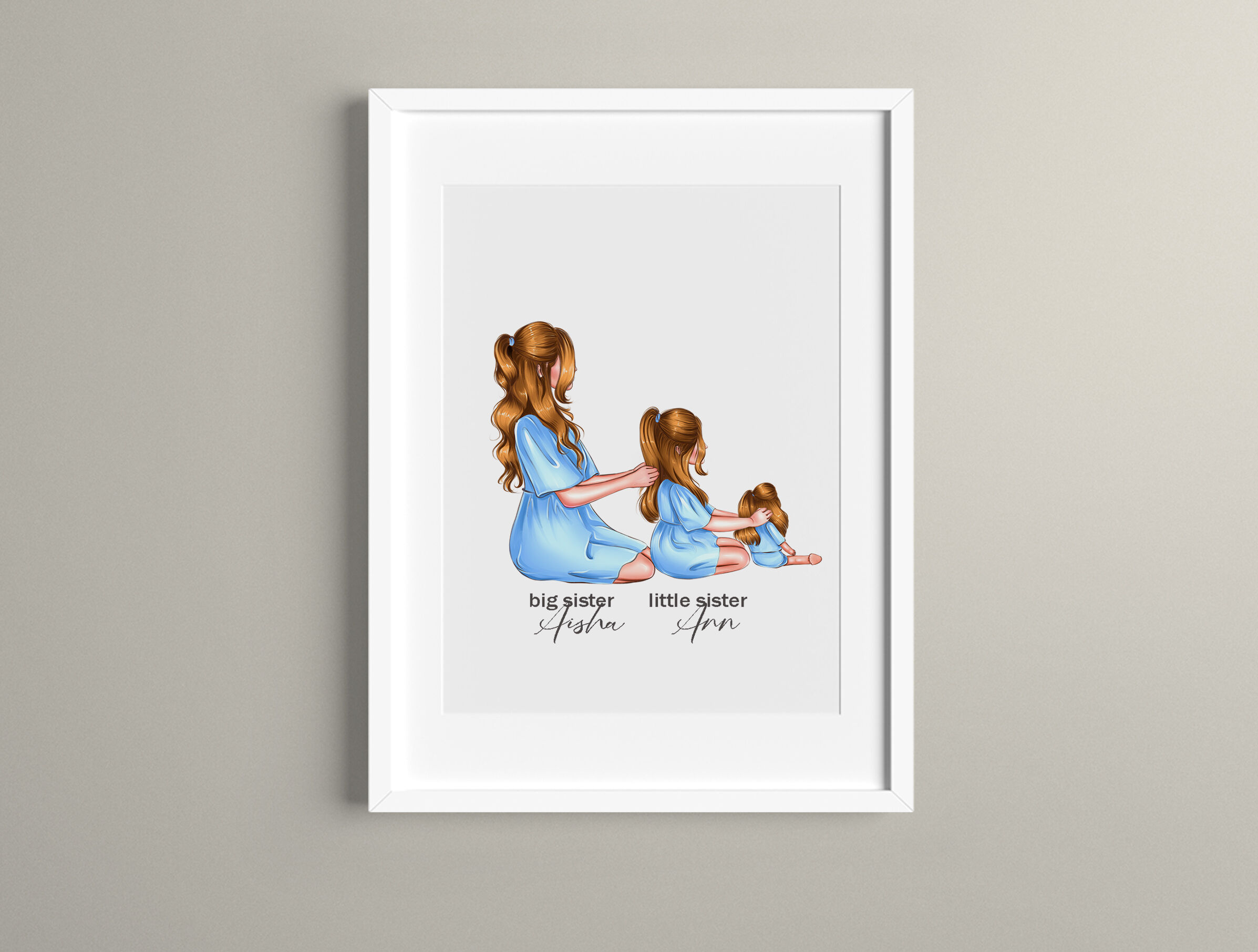 Mother and daughter / sisters clipart creator- PNG / PSD By Tiana Geo ...