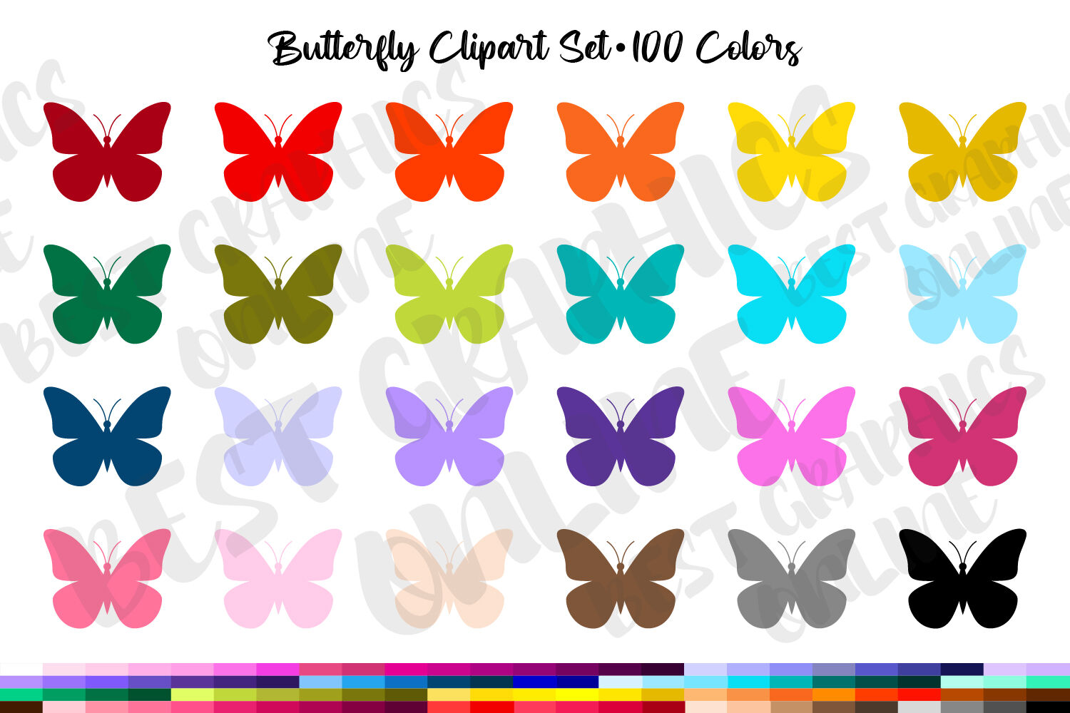 Butterfly Stickers  Spring Butterflies Printable Stickers