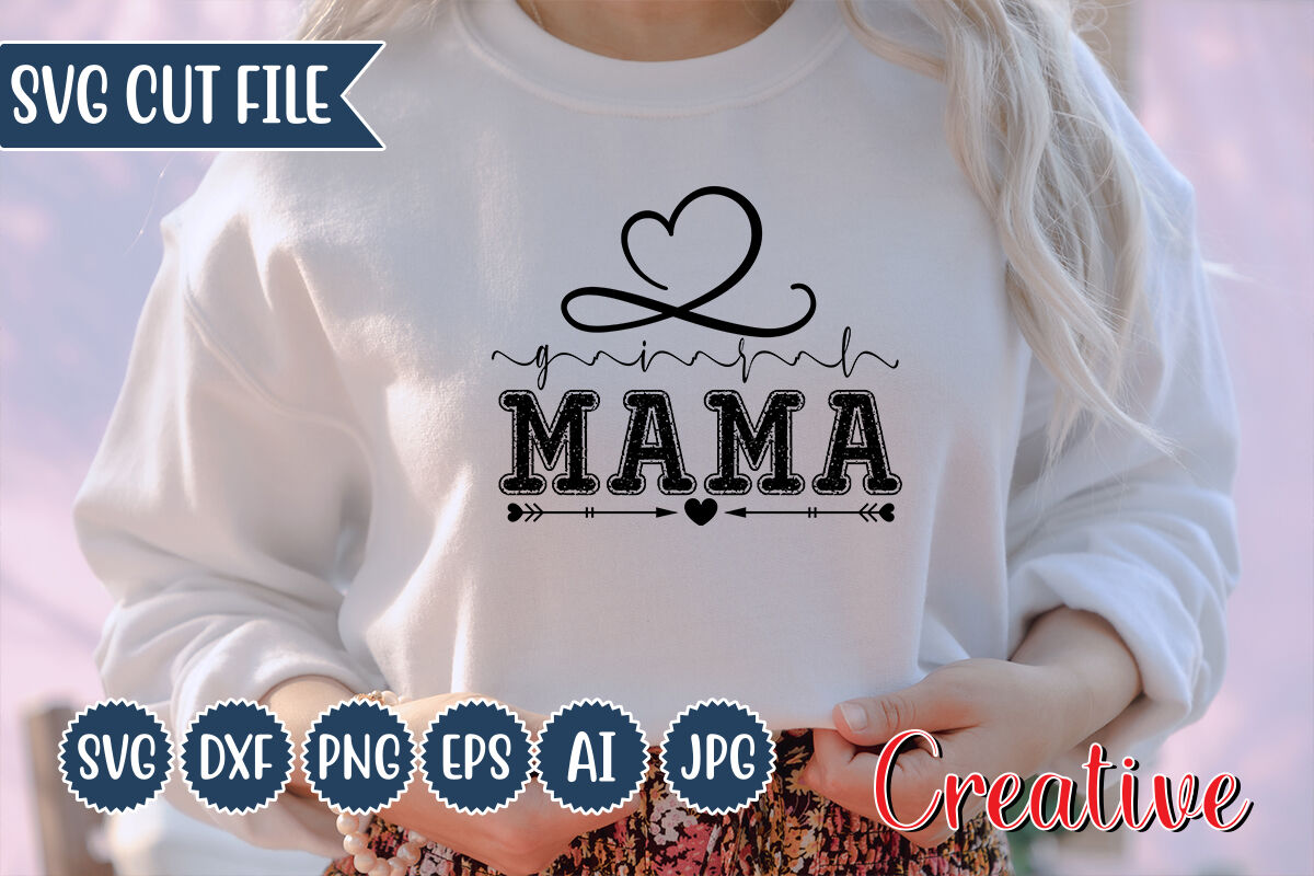 Girl Mama. SVG Cut file By Creative Design | TheHungryJPEG