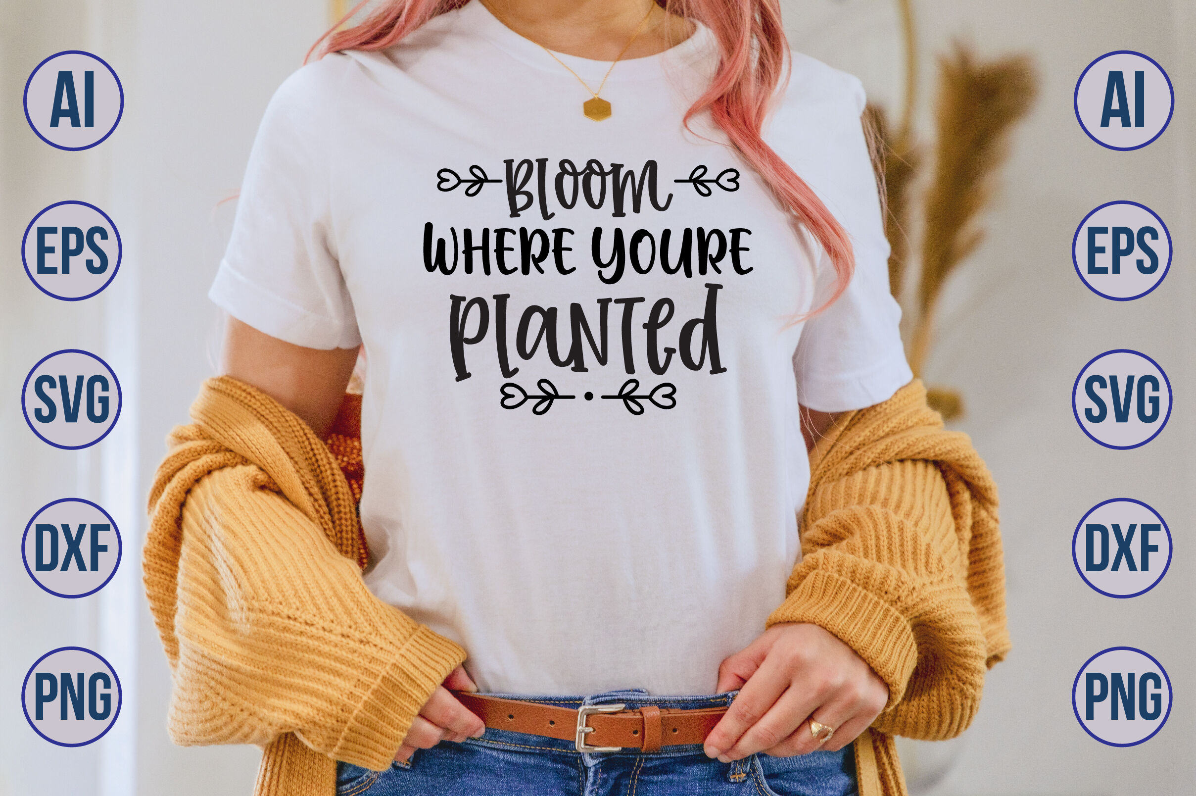 Bloom Where You're Planted SVG: Cultivating Growth and Resilience