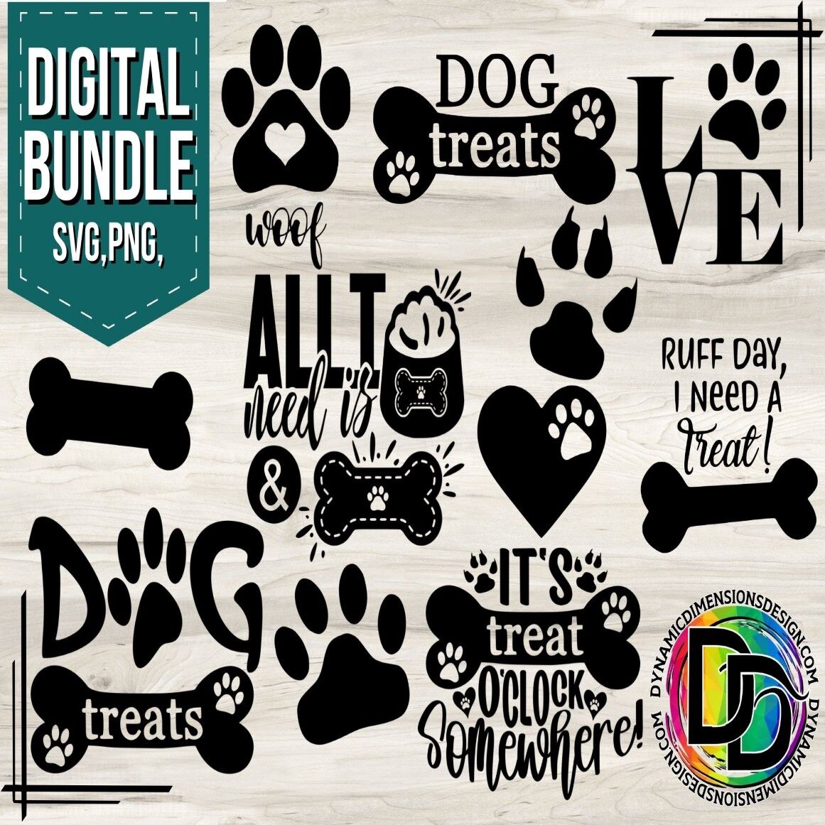Dog svg, Dog Treat Jar, Dog Treat sticker, Dog Decal, Dog Bundle, Dog