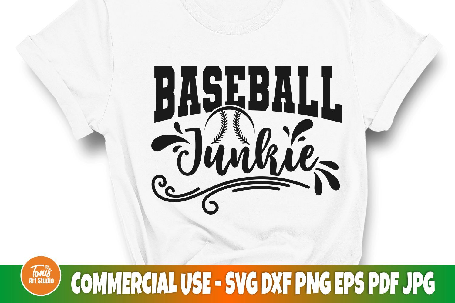 Baseball Numbers SVG Cut File By MintyMarshmallows | TheHungryJPEG