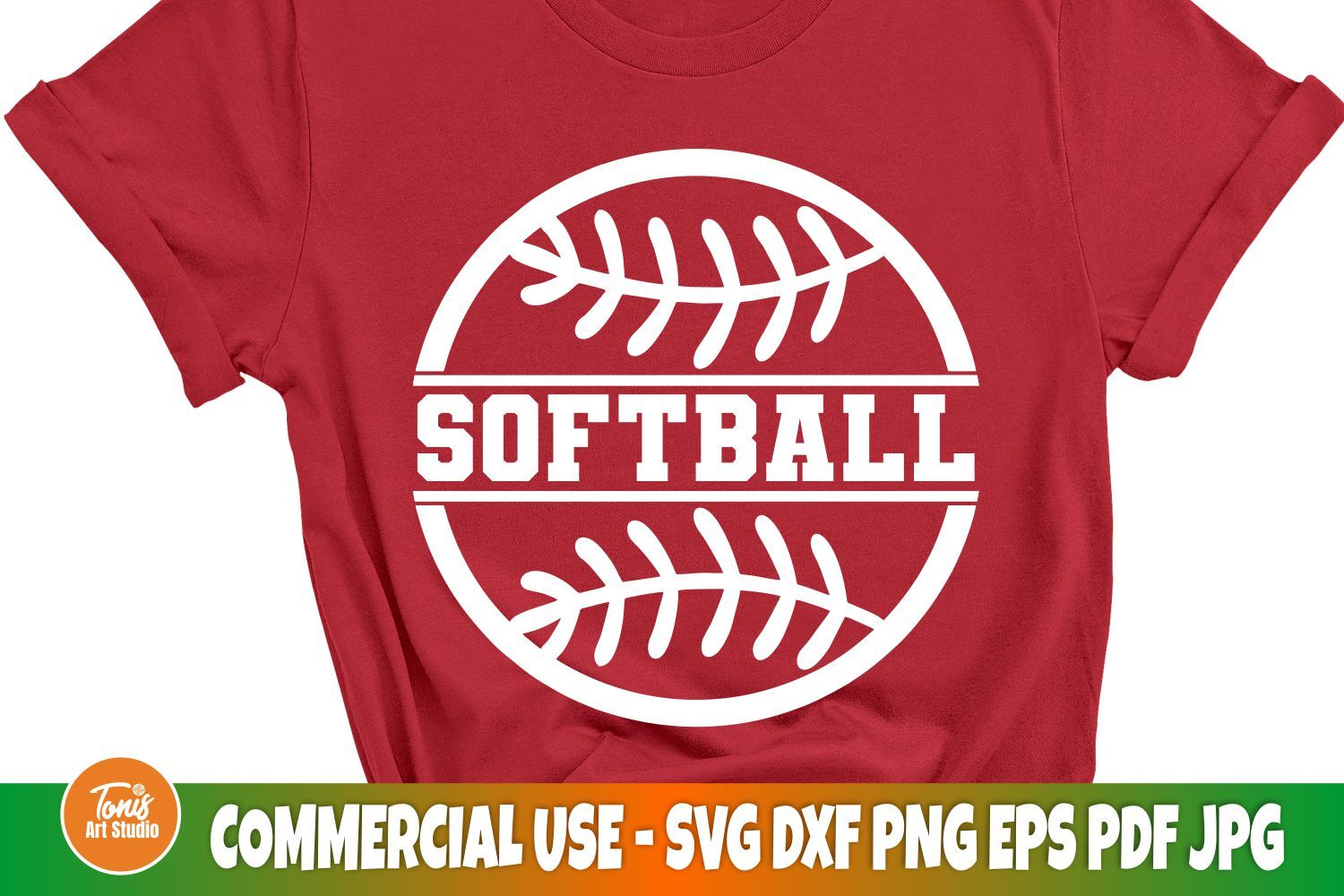 Softball SVG Cut File, Sports PNG, T Shirt Design By TonisArtStudio ...