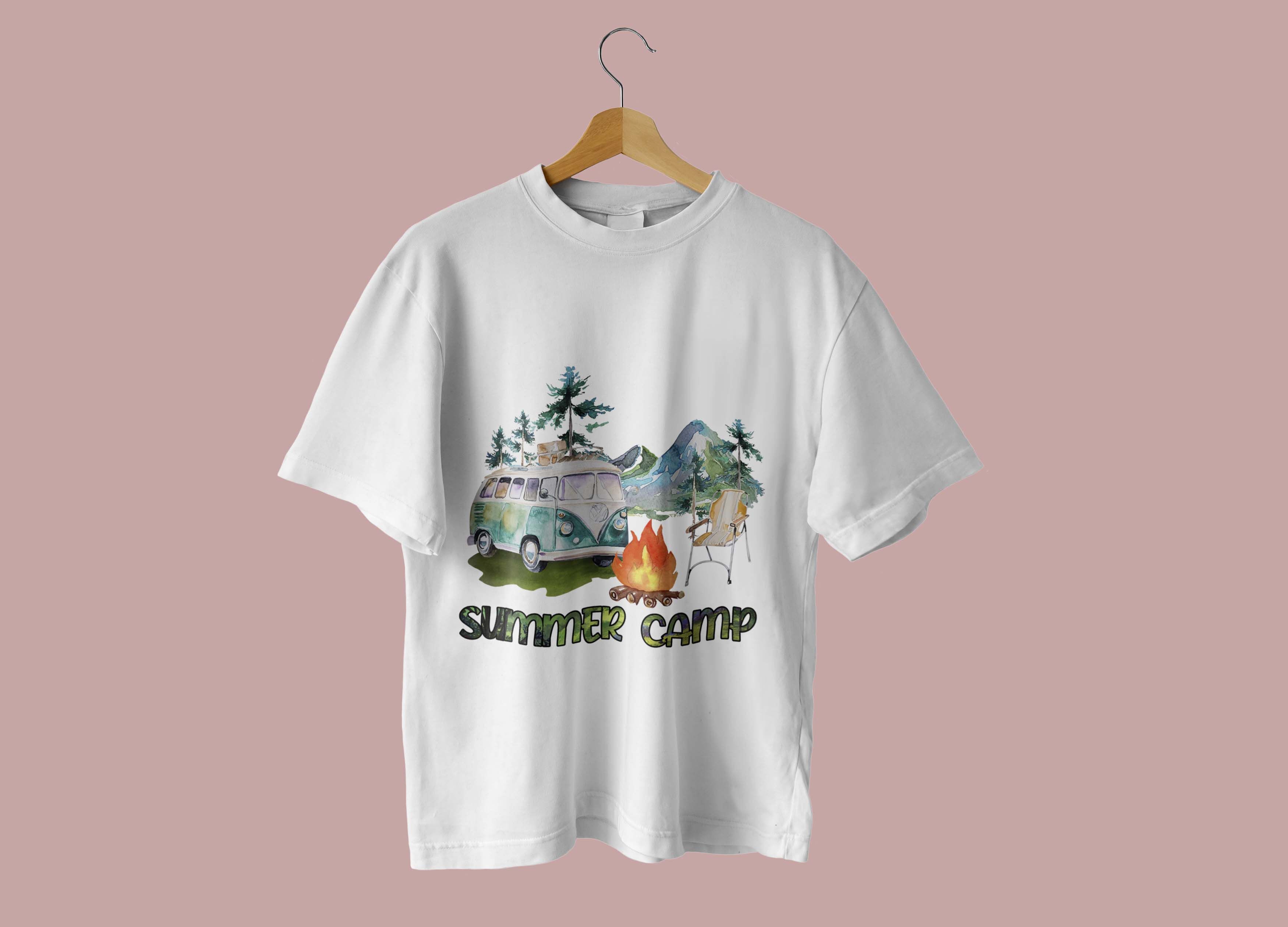 Hot Summer Camp Sublimation By BlossomFonts | TheHungryJPEG