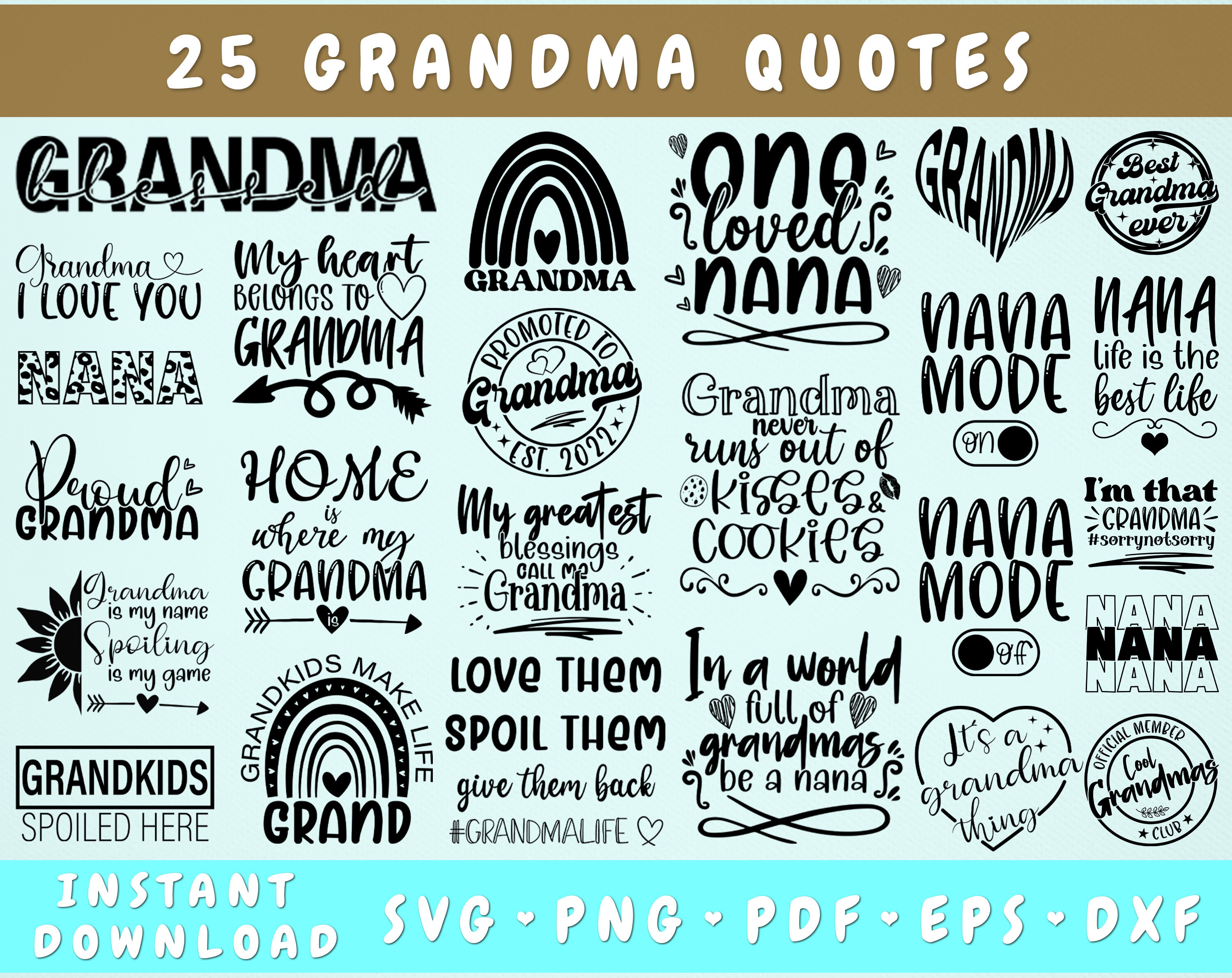 i love my grandma sayings