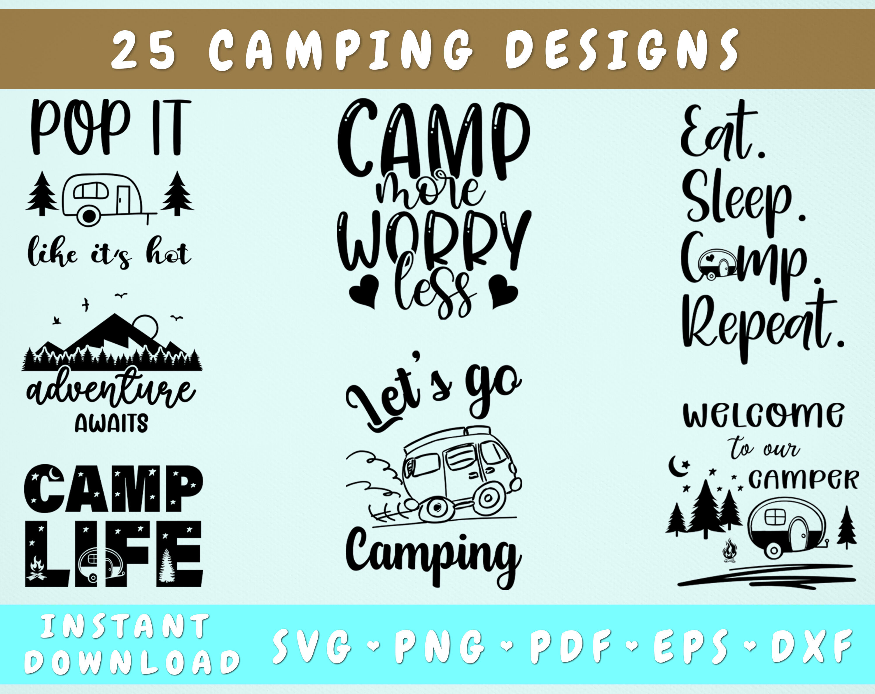 Camping SVG That Feeling Camp Svg Adventure Svg Camping 