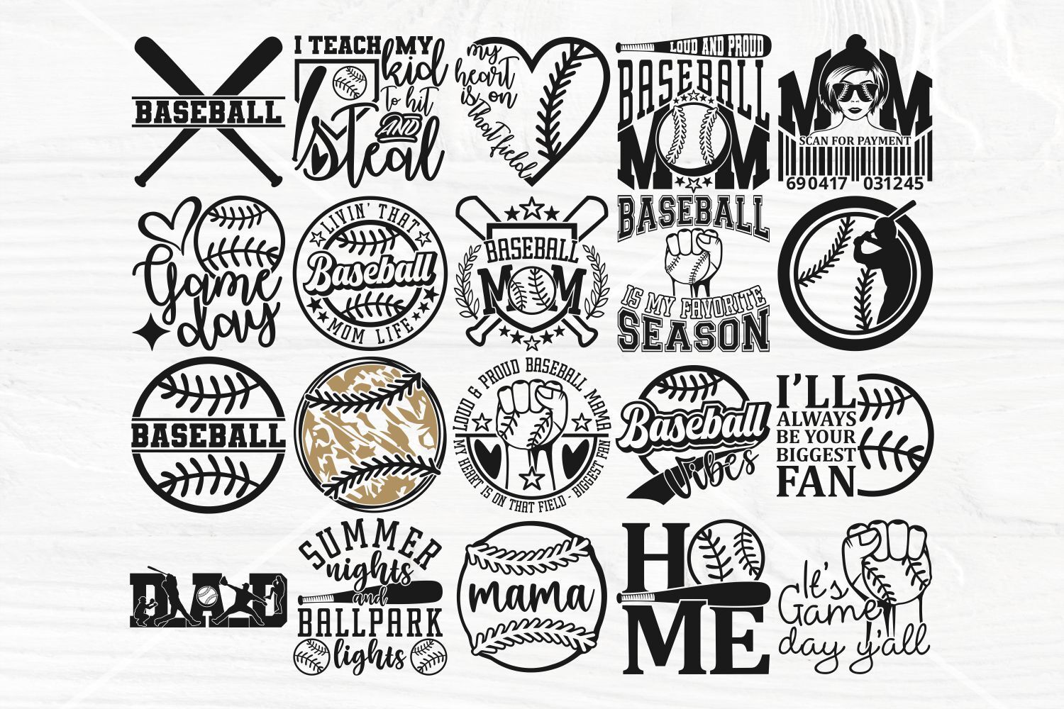 Hit and Steal Svg, Funny Baseball Shirts Svg Png, Eps Dxf Ai, Funny Baseball  Sign, Baseball Cut Files, Cricut, Silhouette, Game Day Shirts - So Fontsy