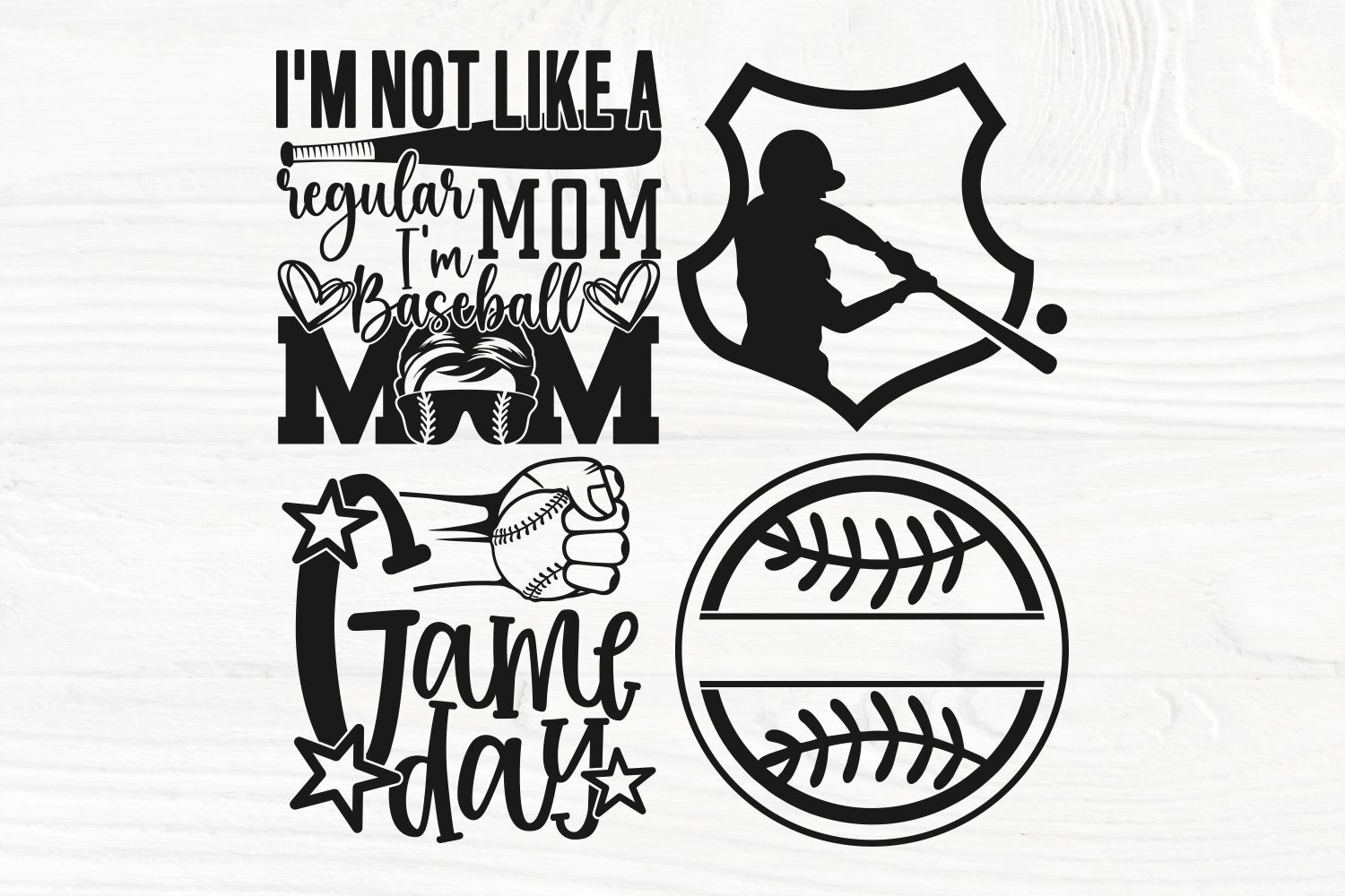 Baseball SVG Bundle, Sports Svg, Baseball Shirt By TonisArtStudio |  TheHungryJPEG