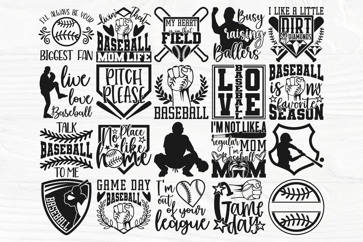 Baseball SVG Bundle, Baseball Shirt SVG Graphic by TonisArtStudio