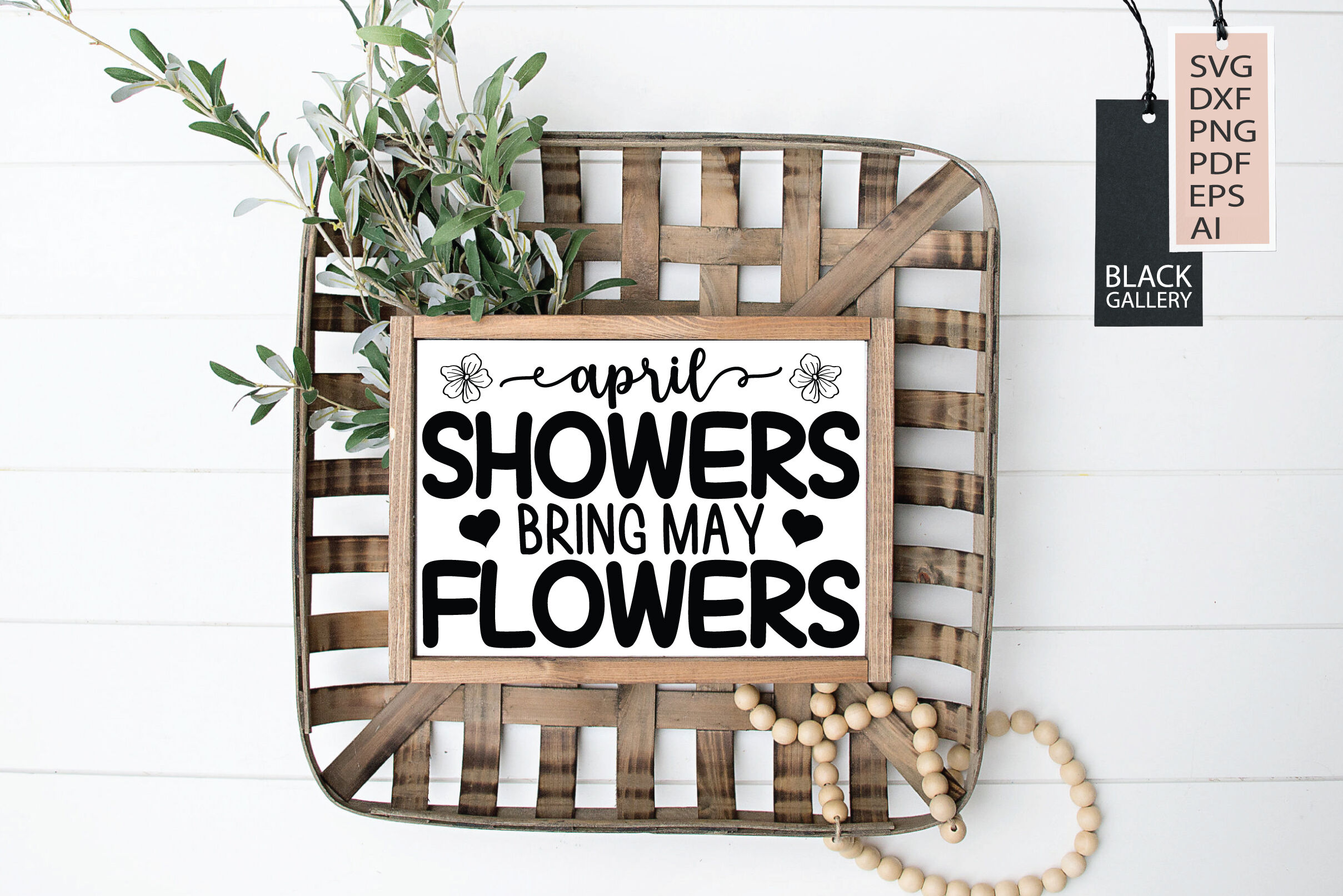 april showers bring may flowers clip art black and white