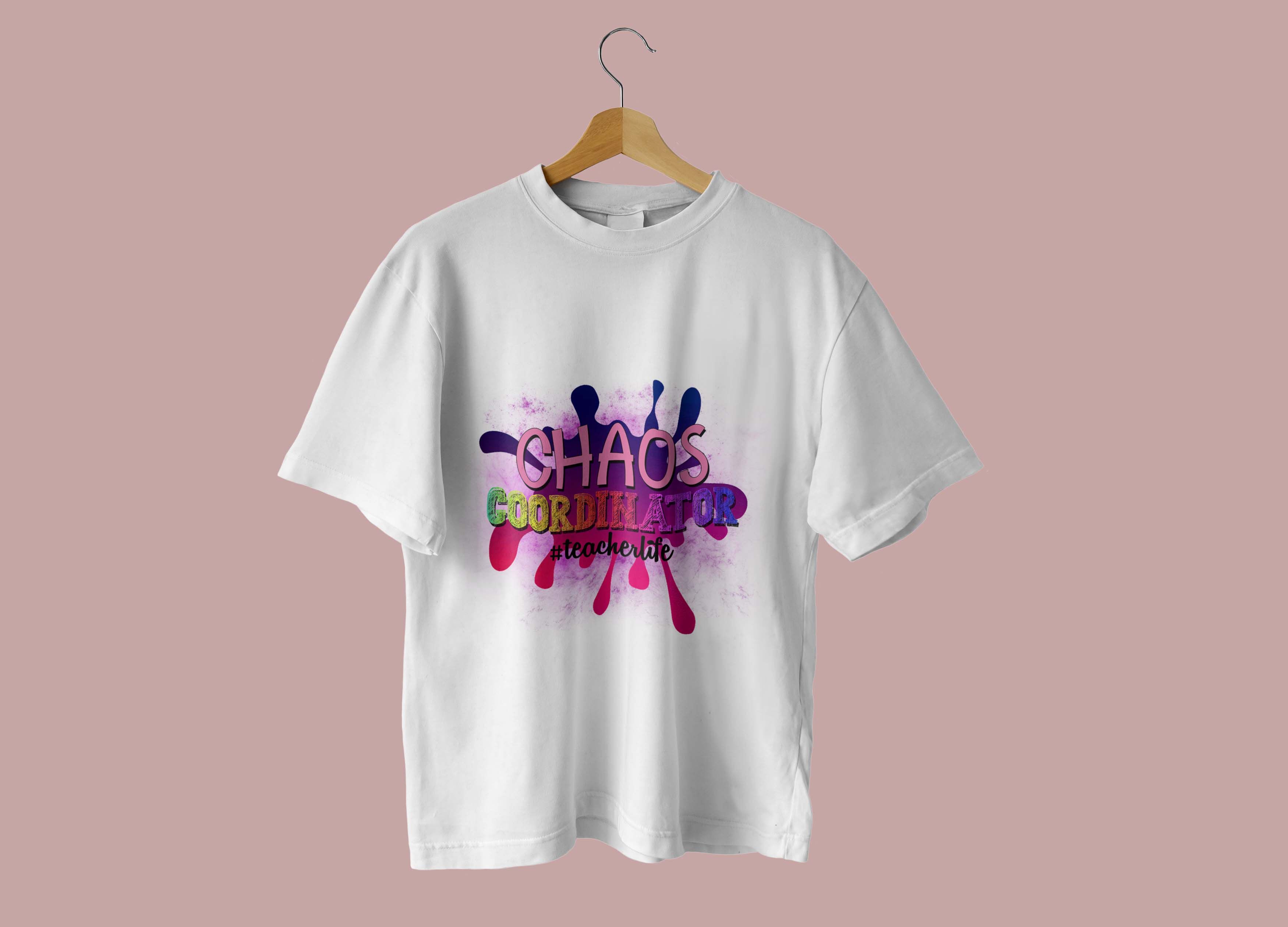 Chaos Coordinator Teacher Life Sublimation By BlossomFonts | TheHungryJPEG