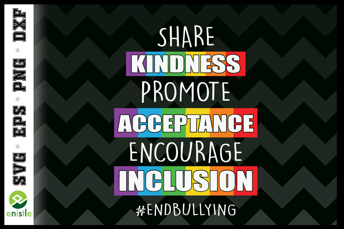 Unity Day Share Kindness Anti Bullying By Pecgine TheHungryJPEG