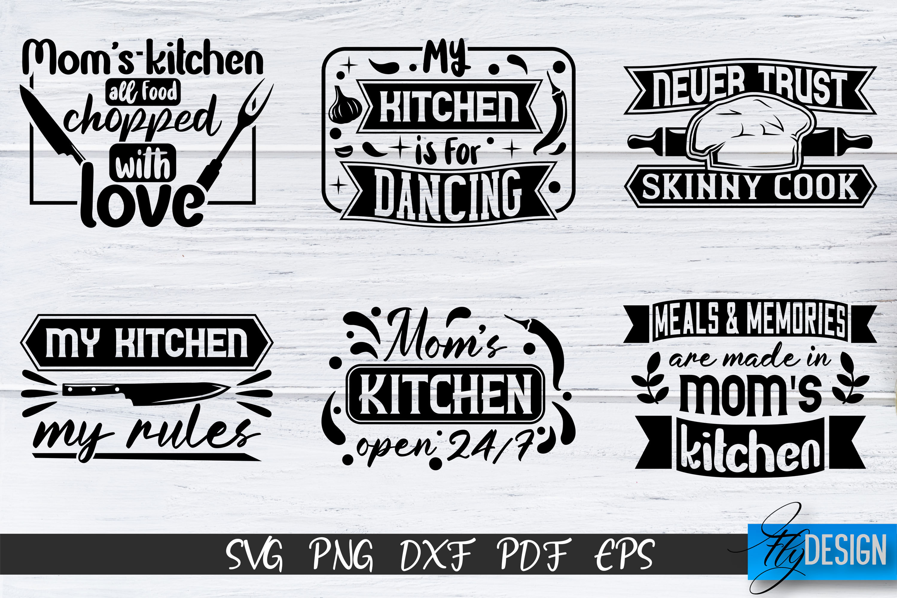 Funny Kitchen Sign Svg, Cutting Board Sayings, (2268886)