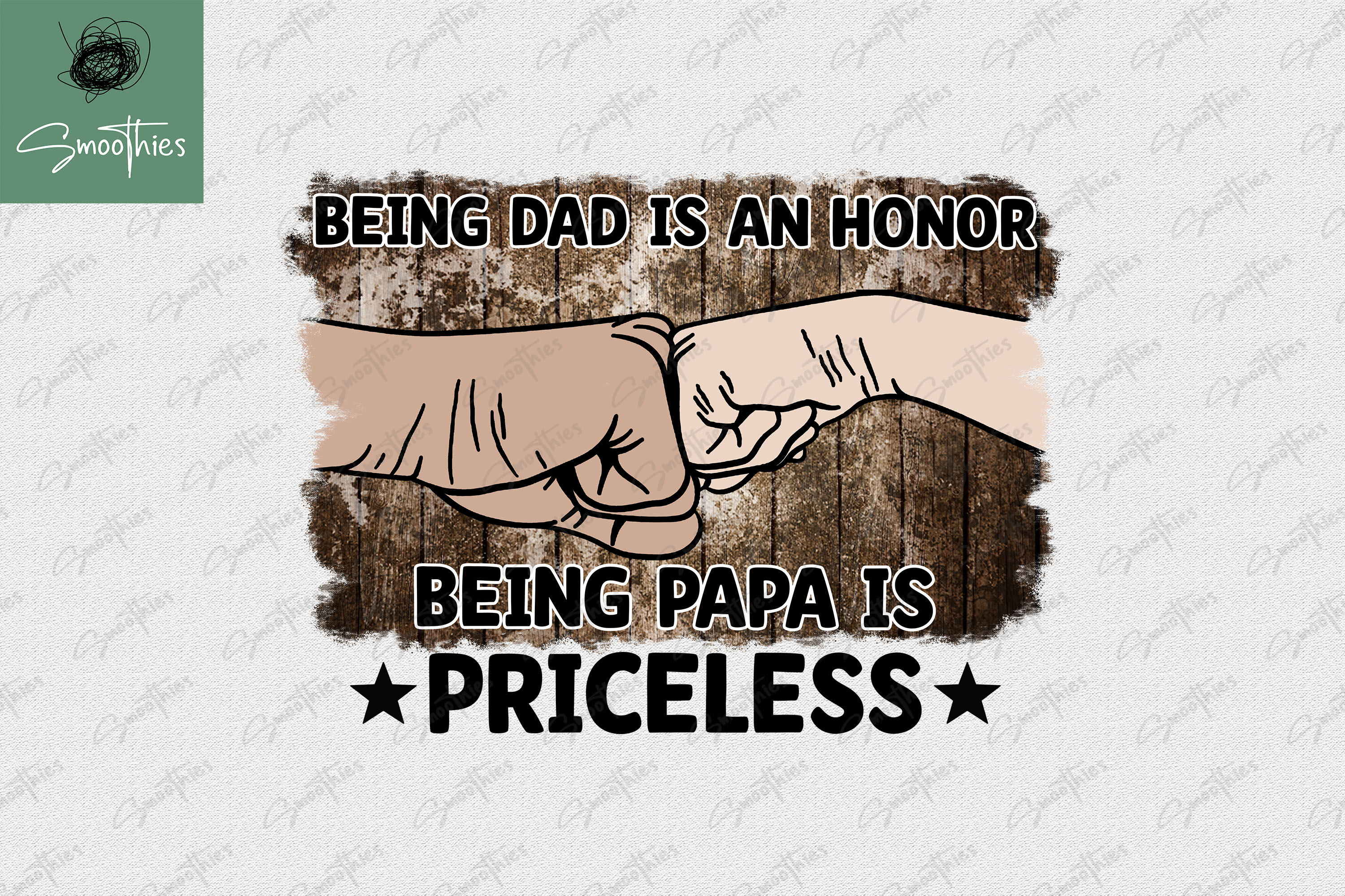 Being Dad Is An Honor Father Sublimation By Zemira | TheHungryJPEG