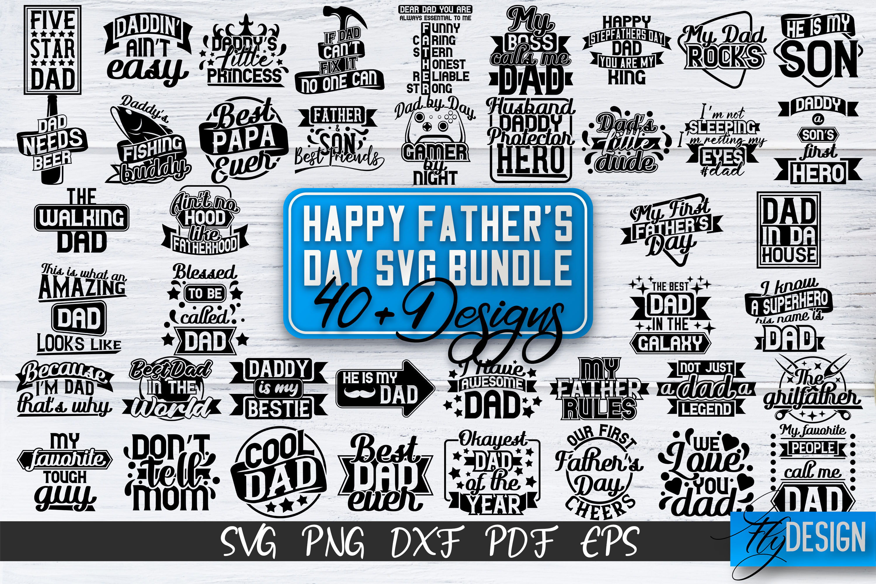 The walking Dad, sunglasses, fathers day gift - free svg file for members -  SVG Heart