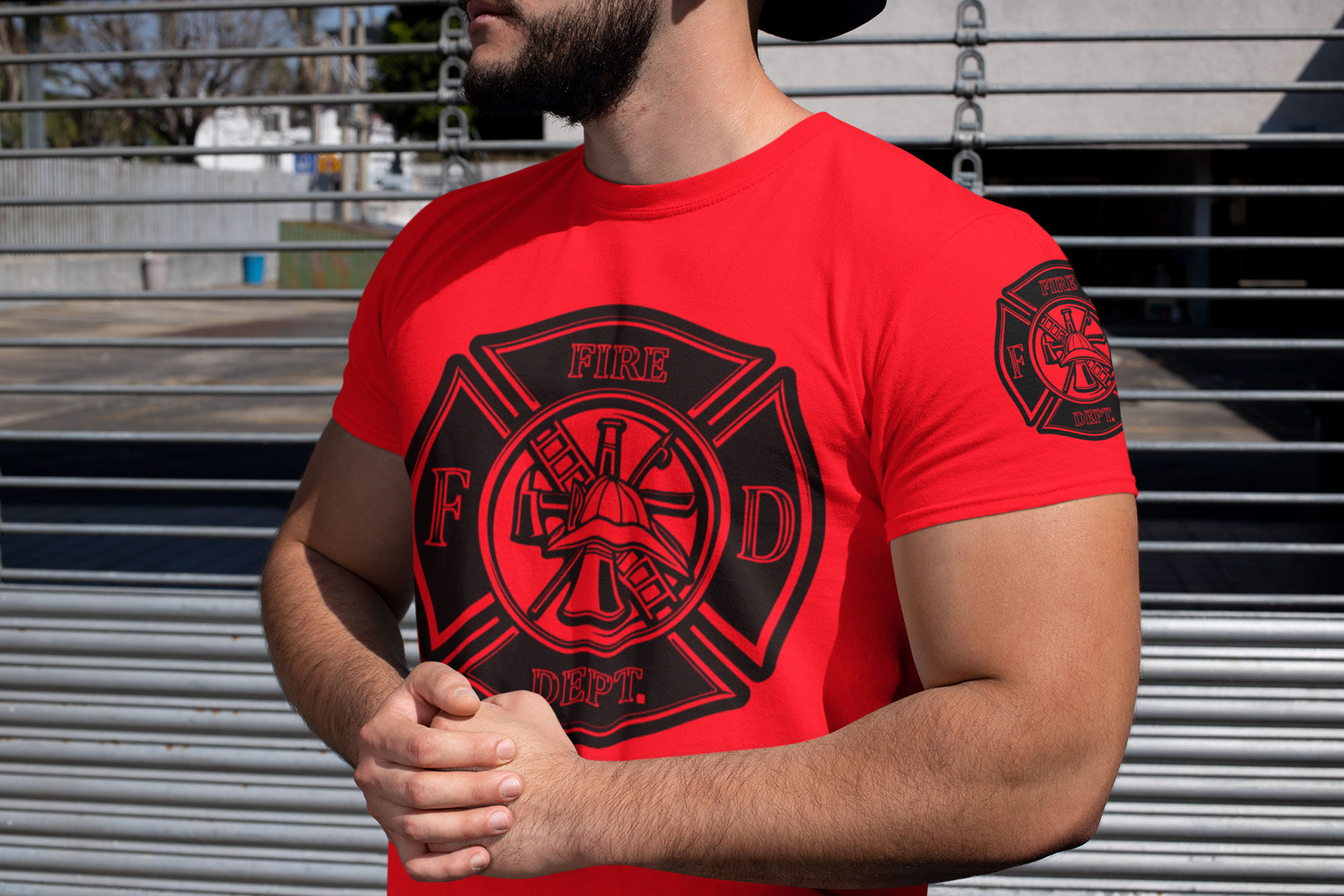 Fire Dept svg Firefighter svg Maltese Cross svg fireman -  Portugal