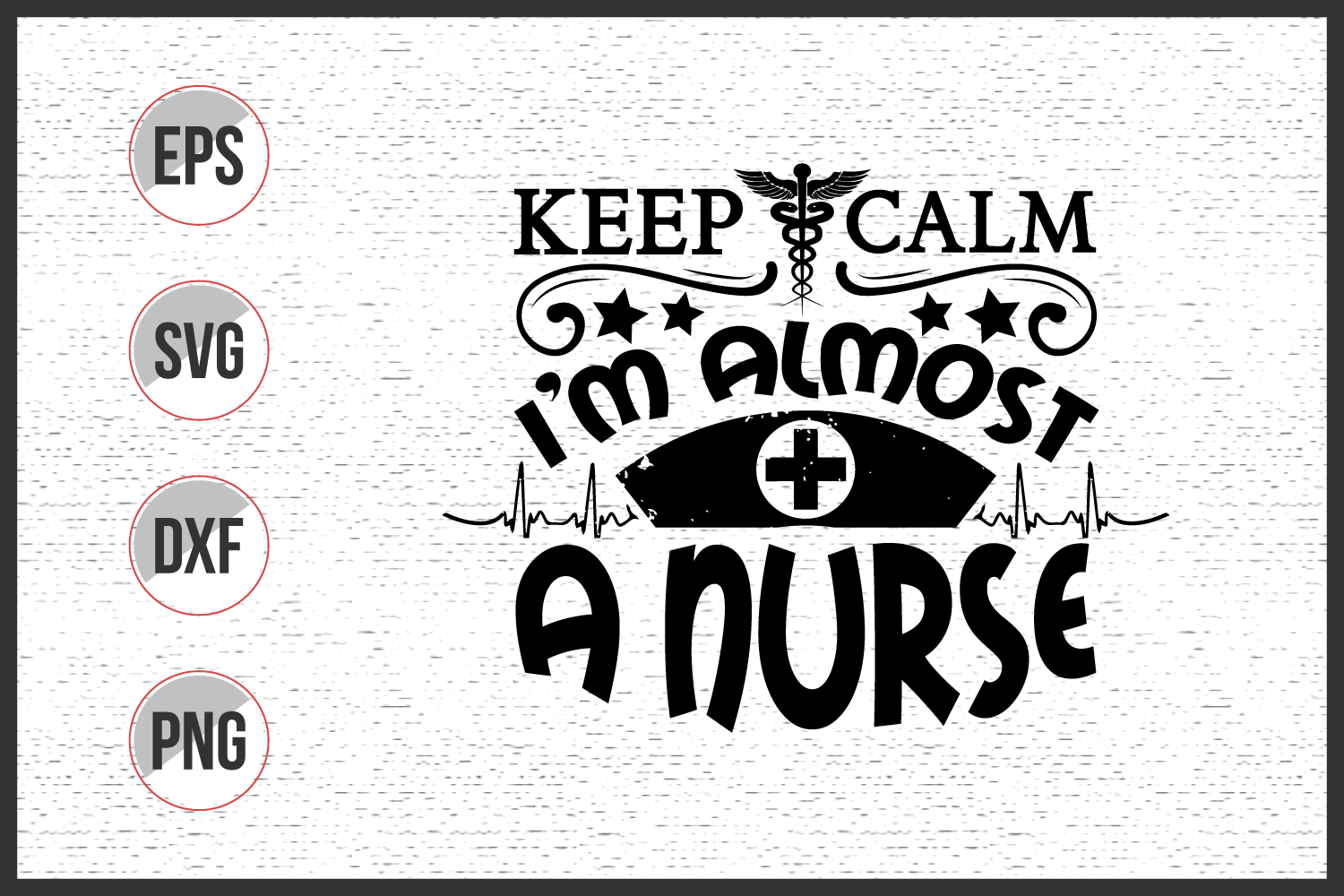 Nurse Typographic Lettering Quotes Design Vector By Uniquesvg99