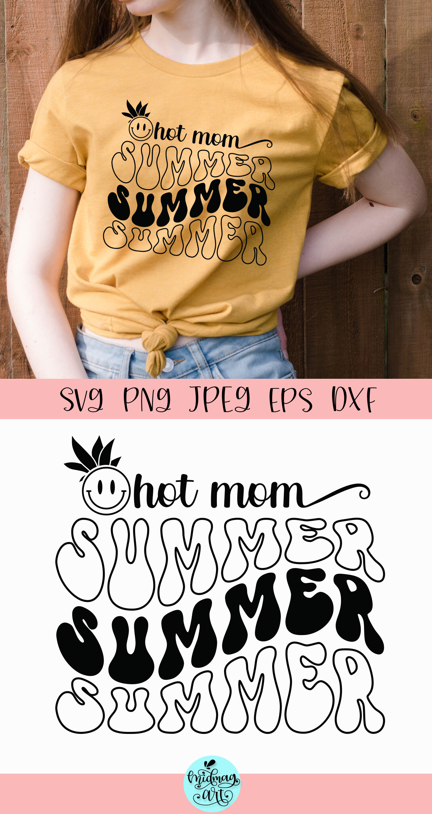 Hot Mama SVG Cut File