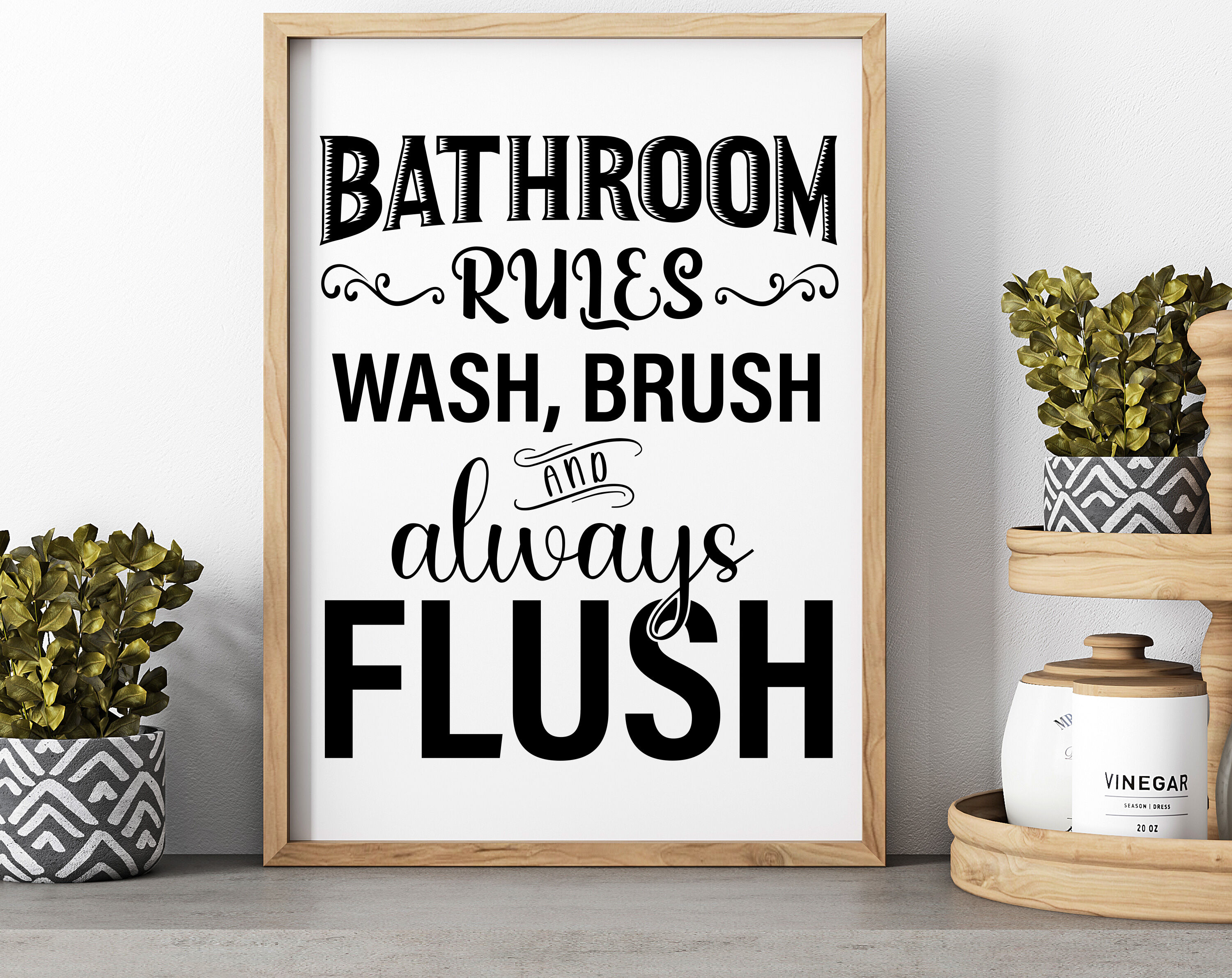 Funny Bathroom Quotes SVG Bundle, 6 Designs, Bathroom Sign SVG, PNG By ...