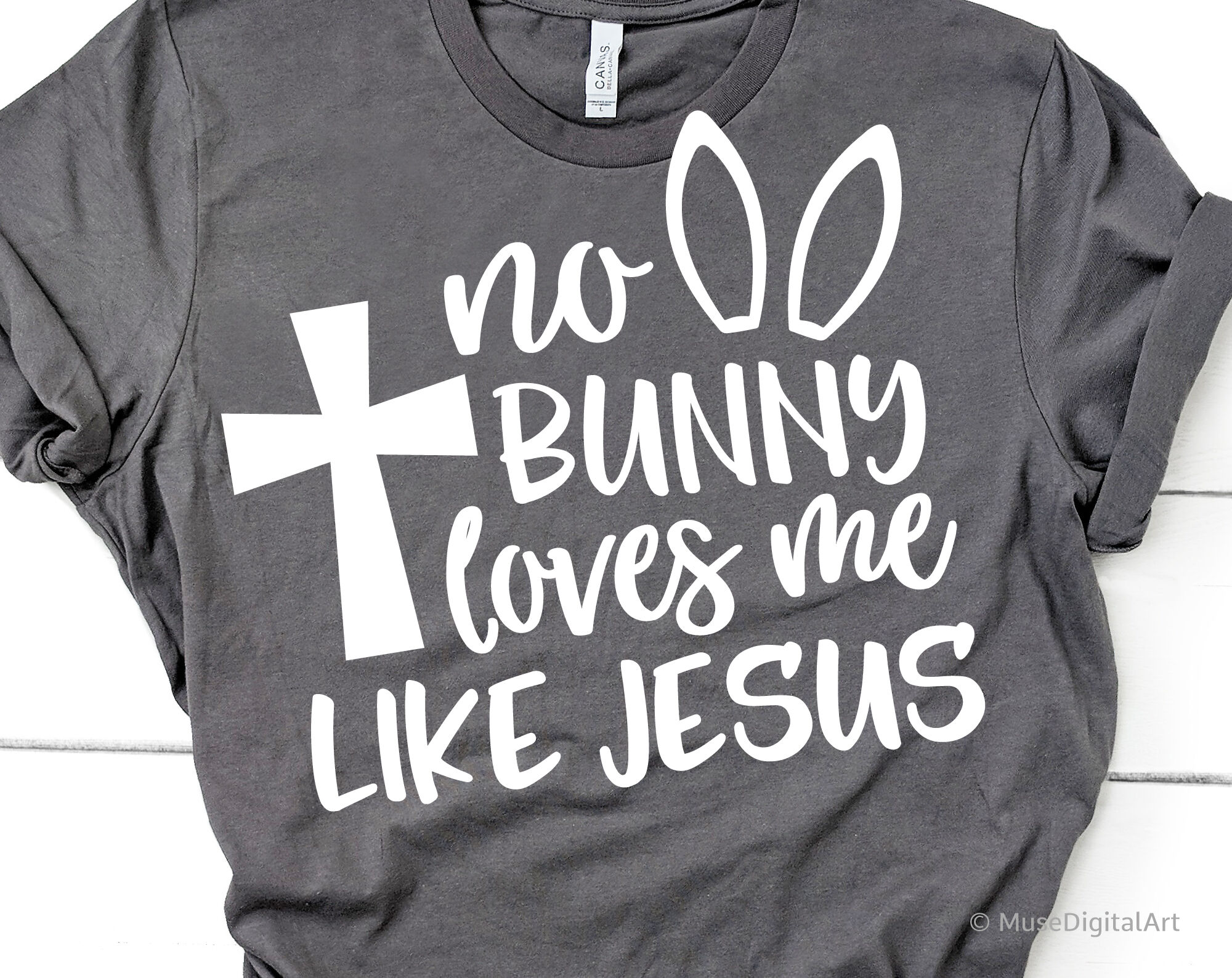 No Bunny Loves Me Like Jesus Svg, Happy Easter Svg, Png File By ...
