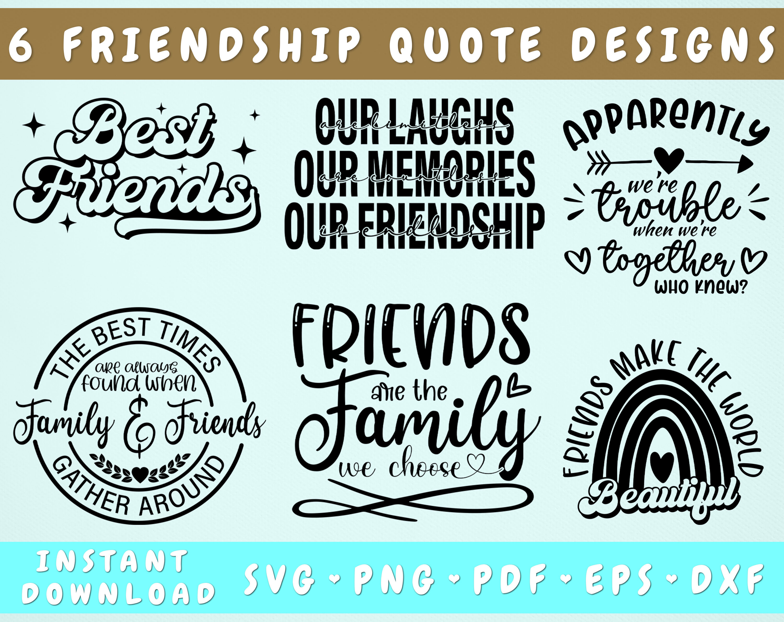 6 best friends quotes