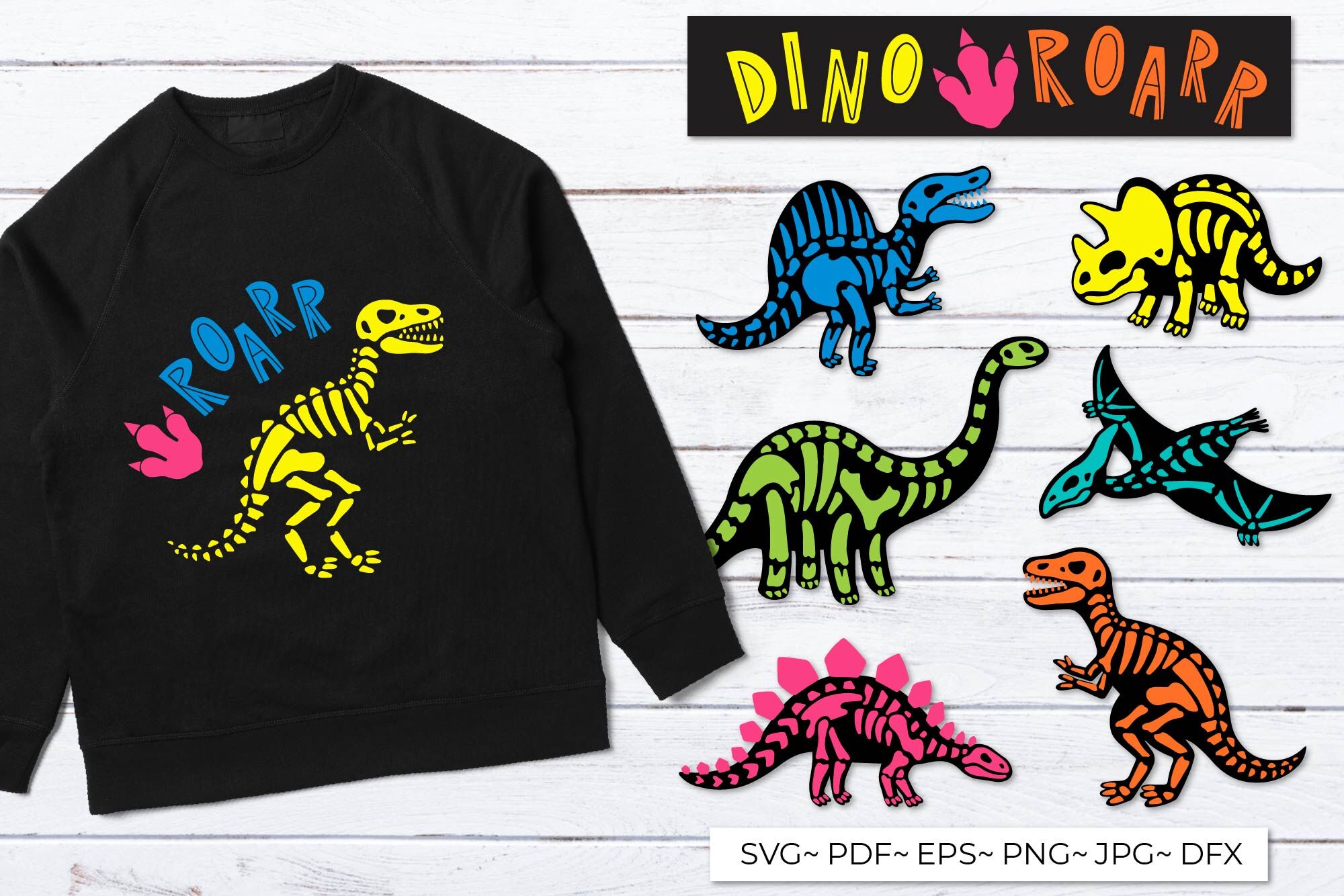 Pterosaur Dinosaur PNG & SVG Design For T-Shirts