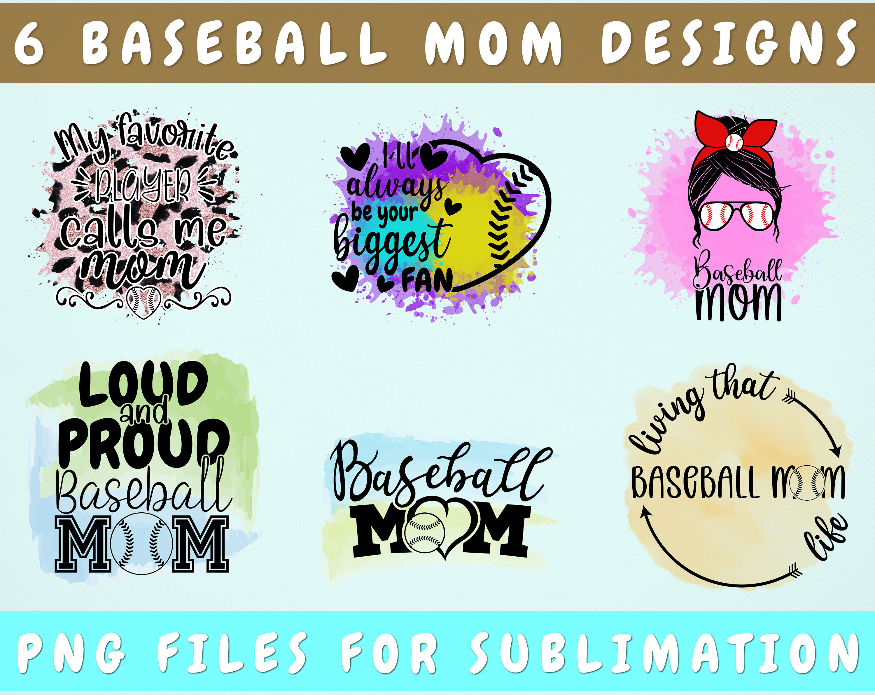 Baseball Sublimation Design By MintyMarshmallows | TheHungryJPEG