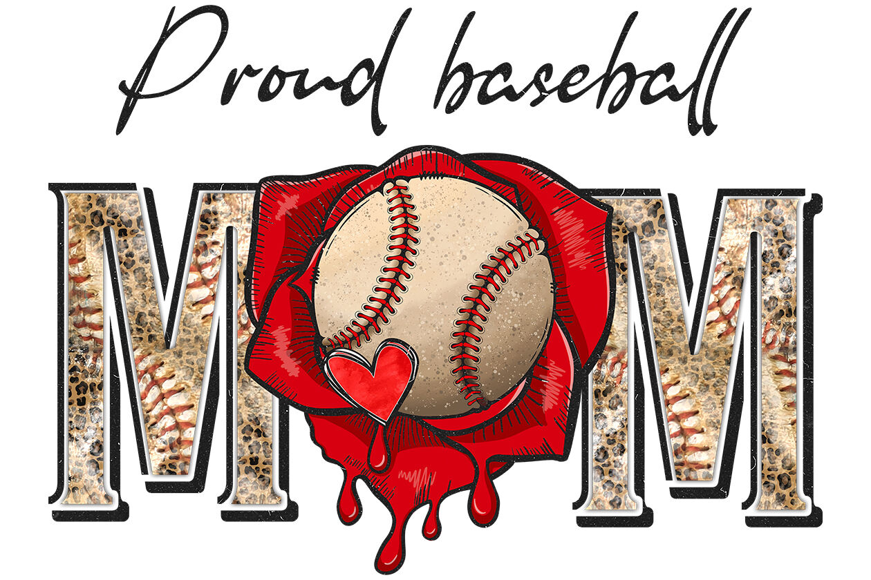 Baseball mom sublimation