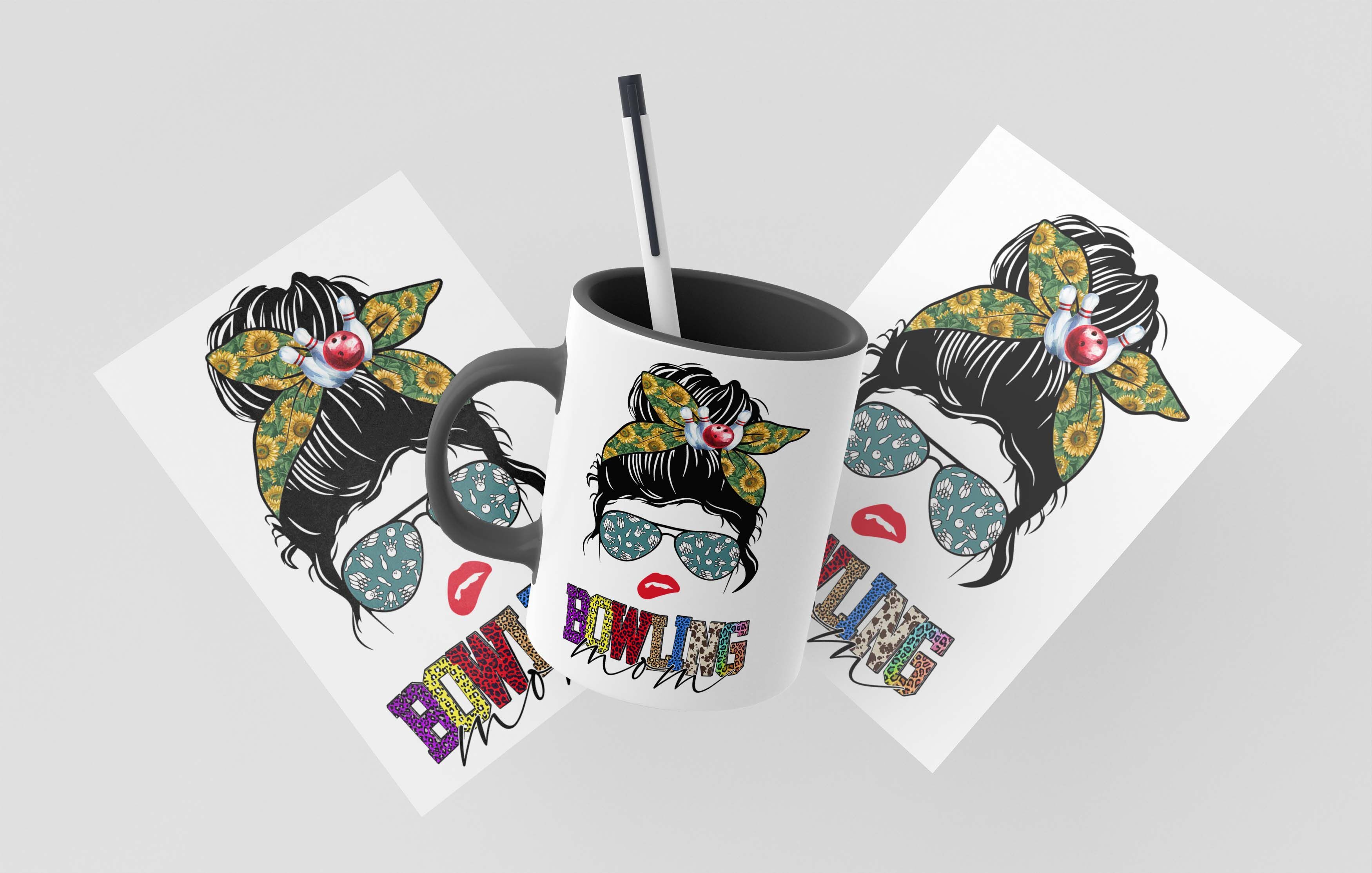 Awesome Mom Mug Sublimation File - Ruffles and Rain Boots Shop