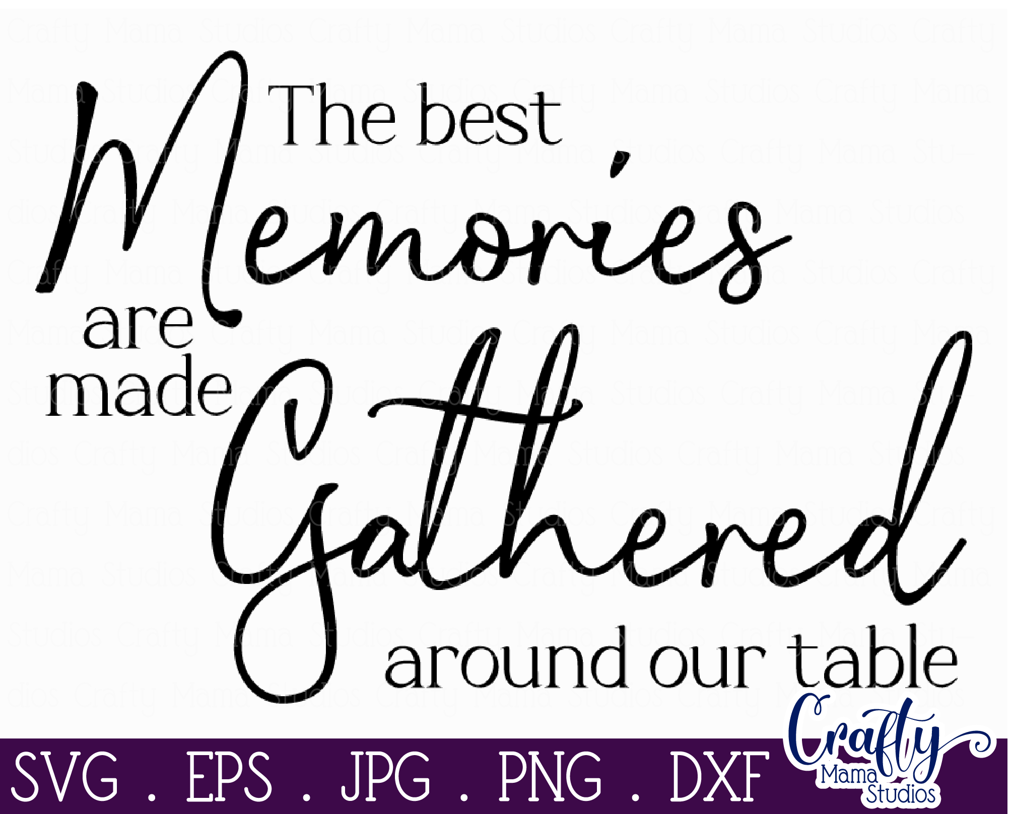 Farmhouse Sign Home Svg, The Best Memories Are Made Gathered By Crafty ...