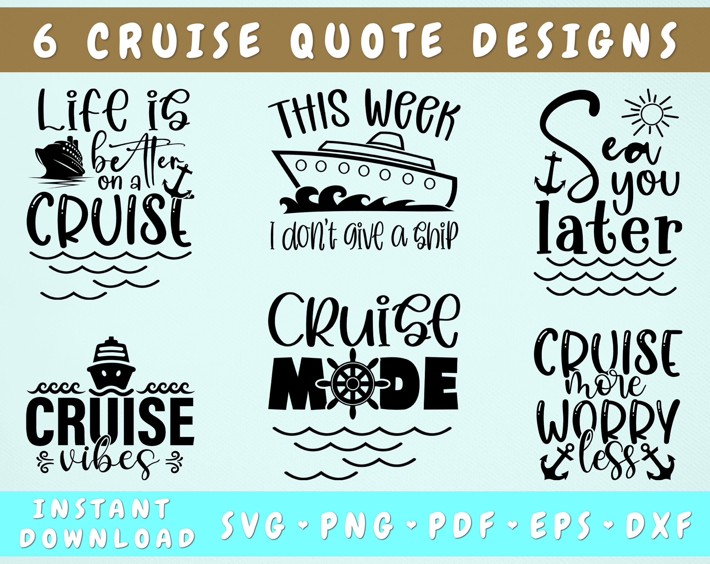 cruise slogans for t shirts