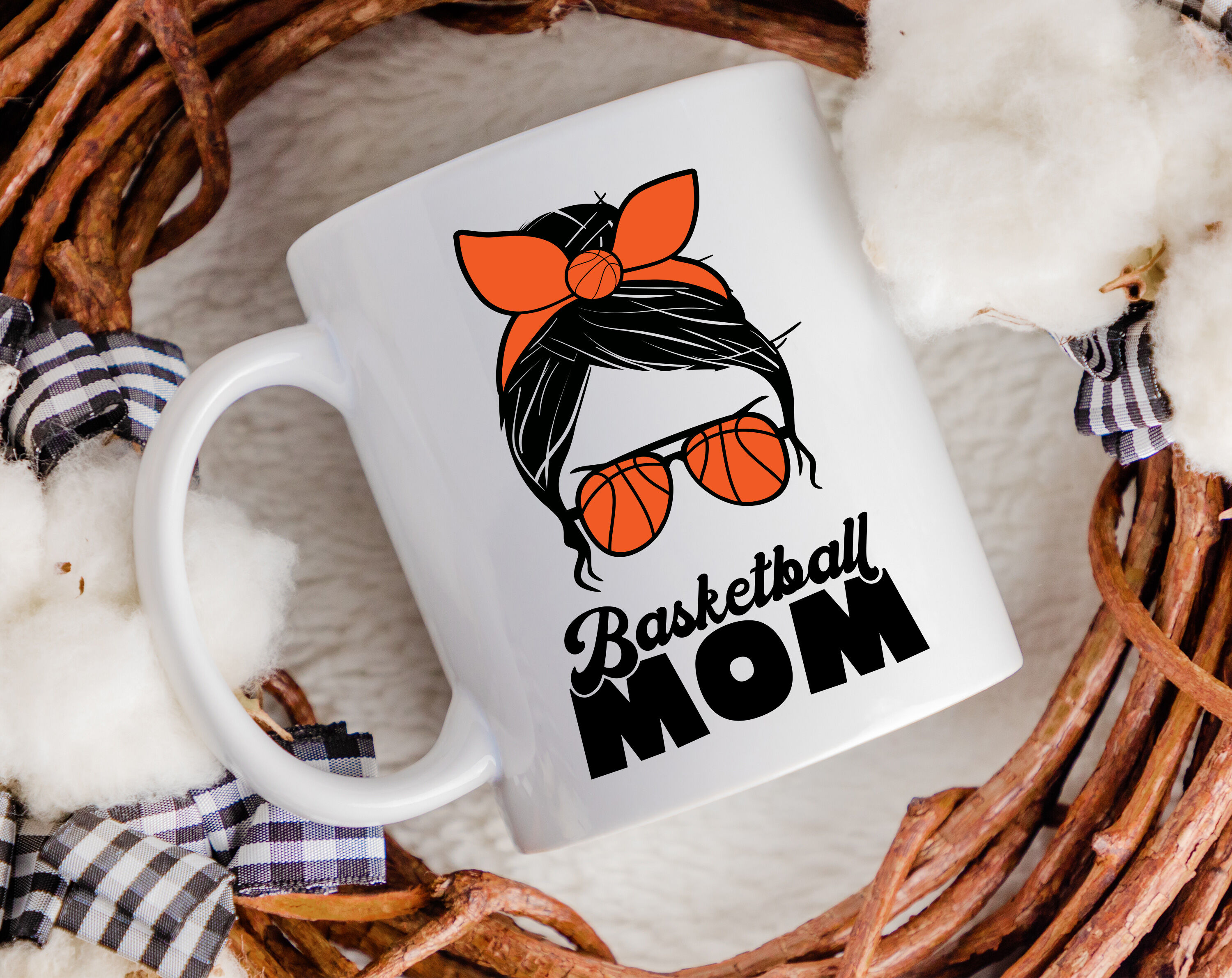 Basketball mom (Tea Cup Sized) – Southern Faith Shoppe