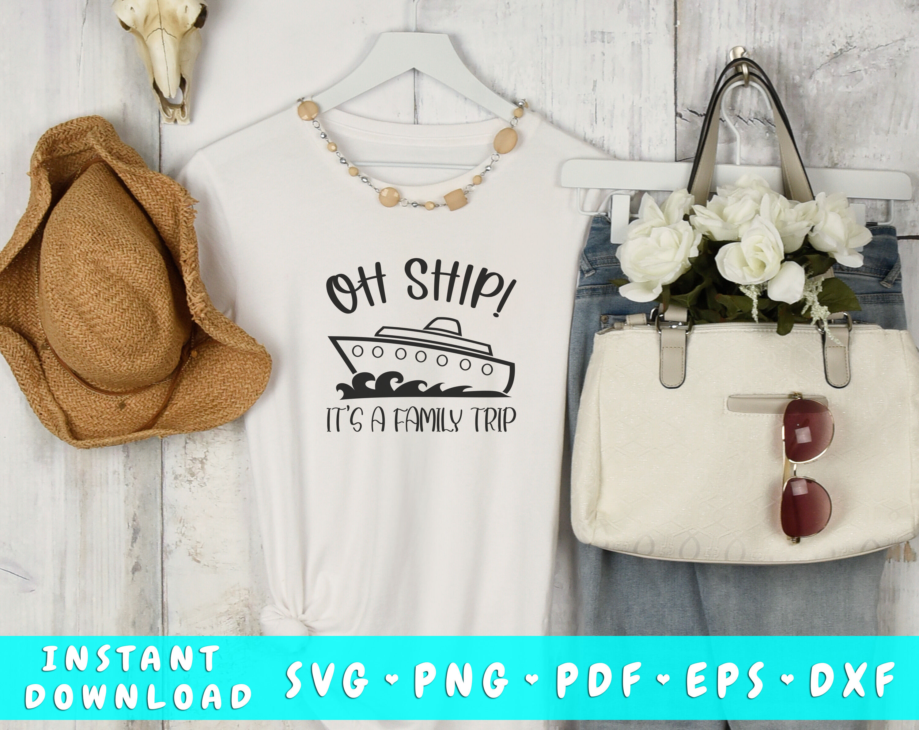 Oh Ship It's A Family Trip SVG By LemonStudioCreations | TheHungryJPEG