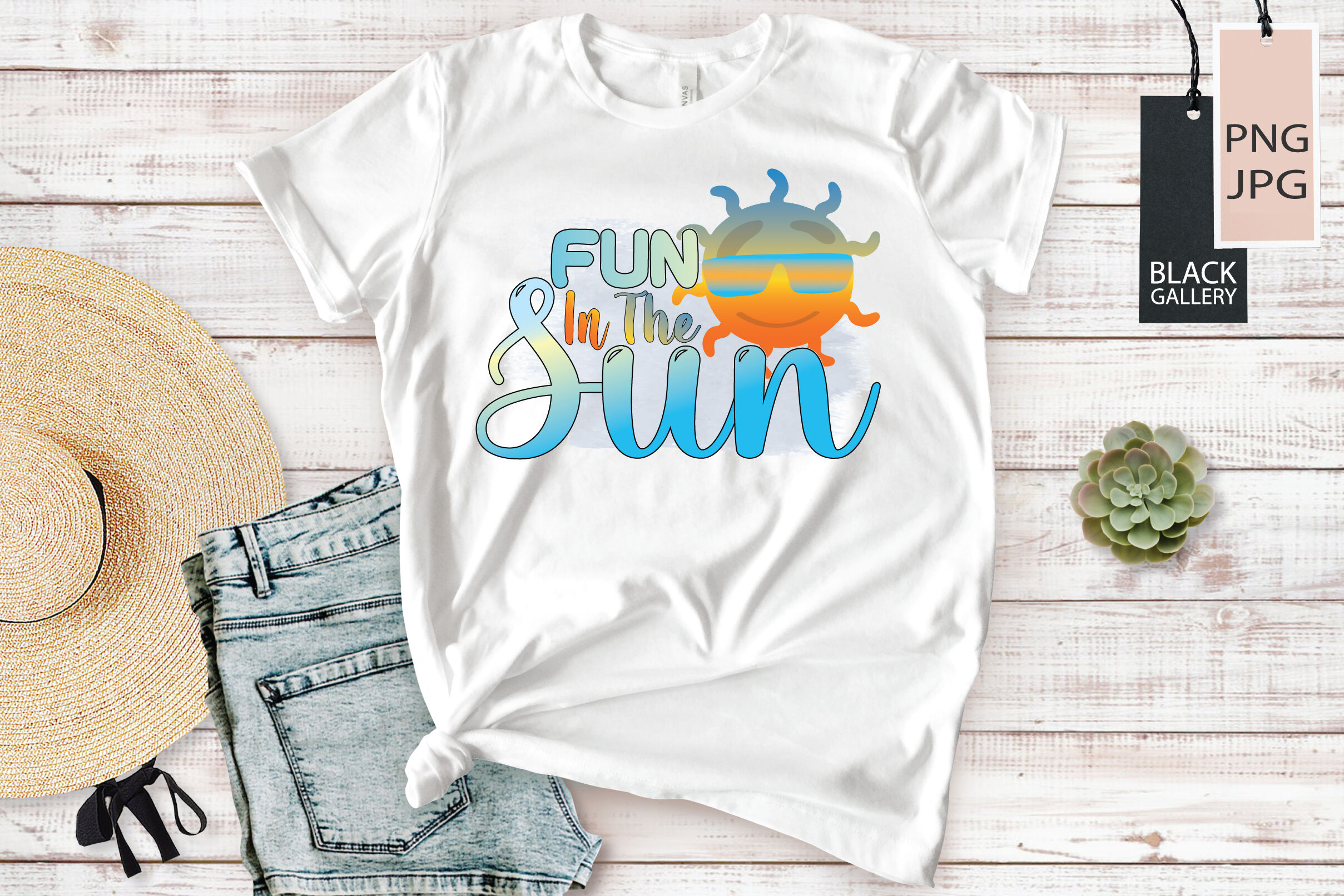 Fun in the Sun Sublimation By Black Gallery | TheHungryJPEG