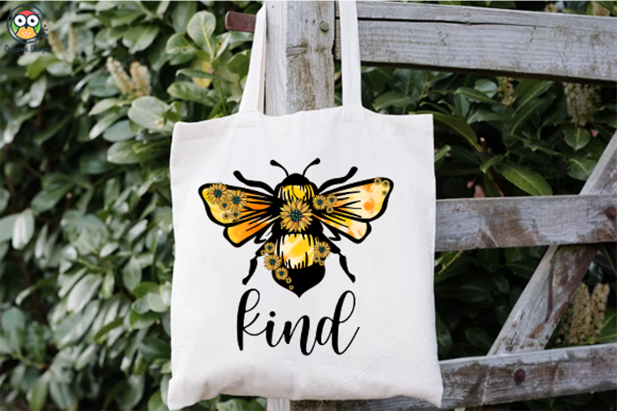 Be Kind Sunflower Sublimation Design By Owlsome.designs | TheHungryJPEG