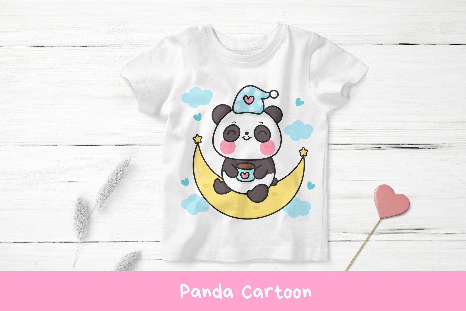 Cute Panda baby animals kawaii clipart birthday party By Vividdiy8