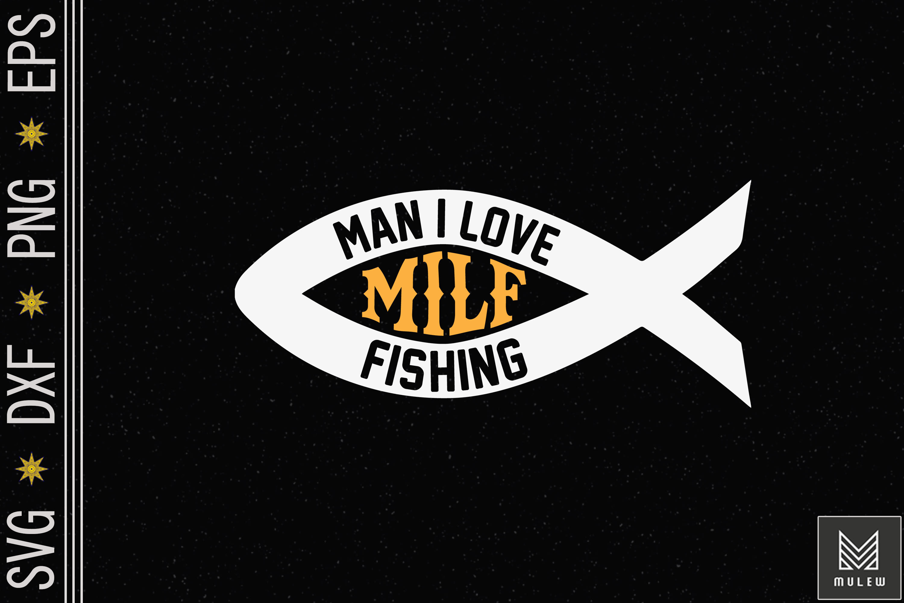 MILF Man I Love Fishing Funny - Fishing t shirts design, Vector