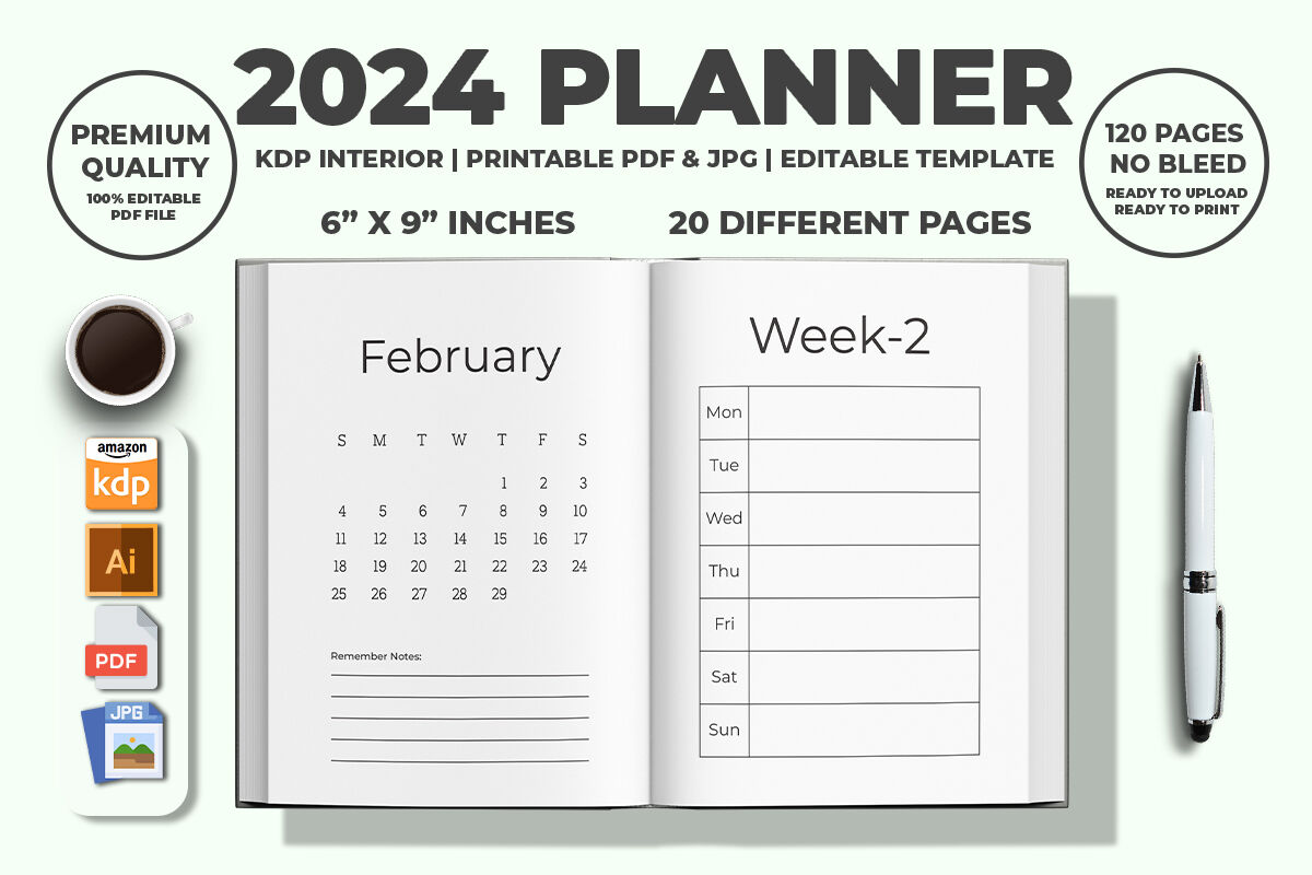 2024 Planner KDP Interior By M9 Design