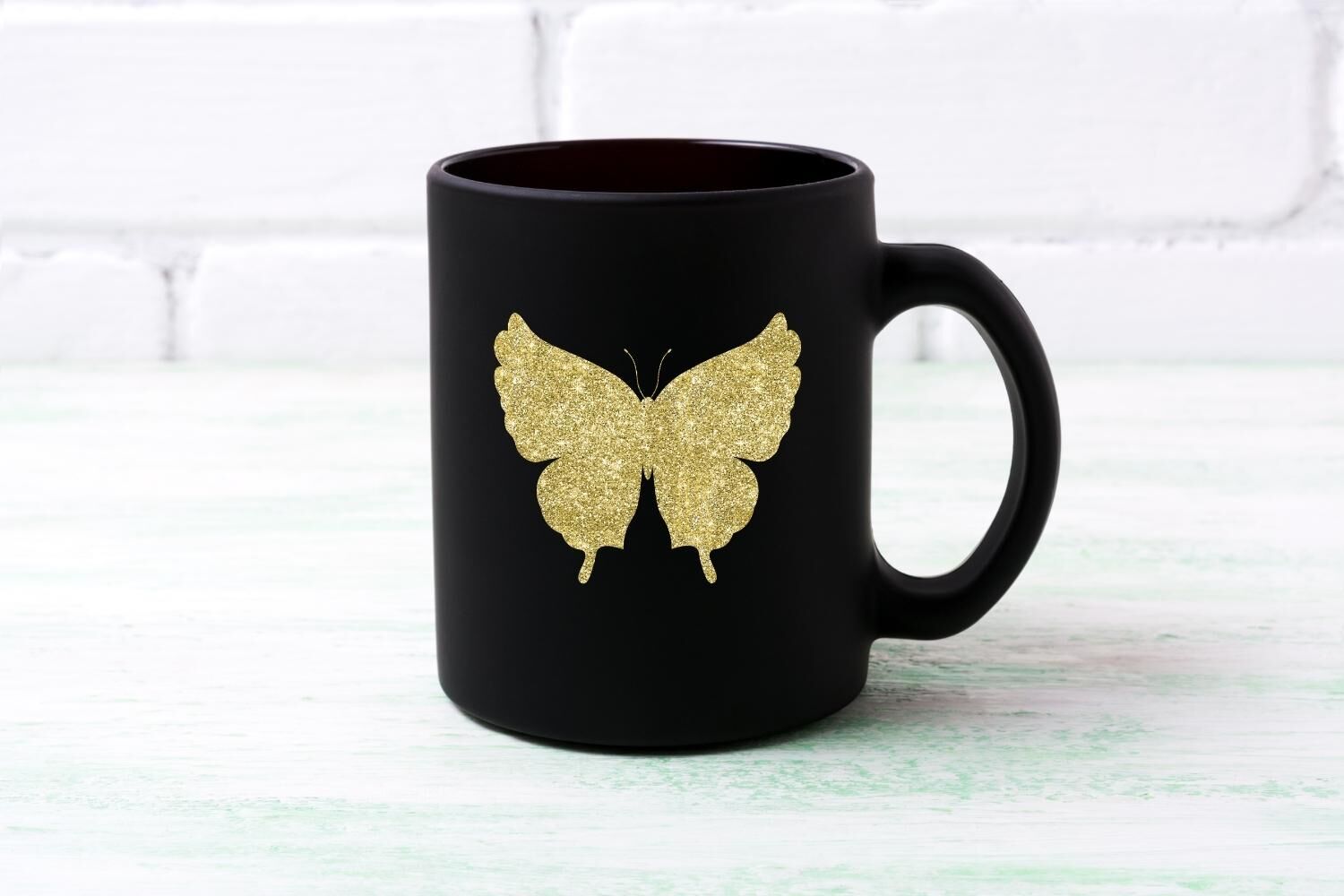 Gold Butterflies Collection, Gold Glitter Butterfly By Old Continent Design