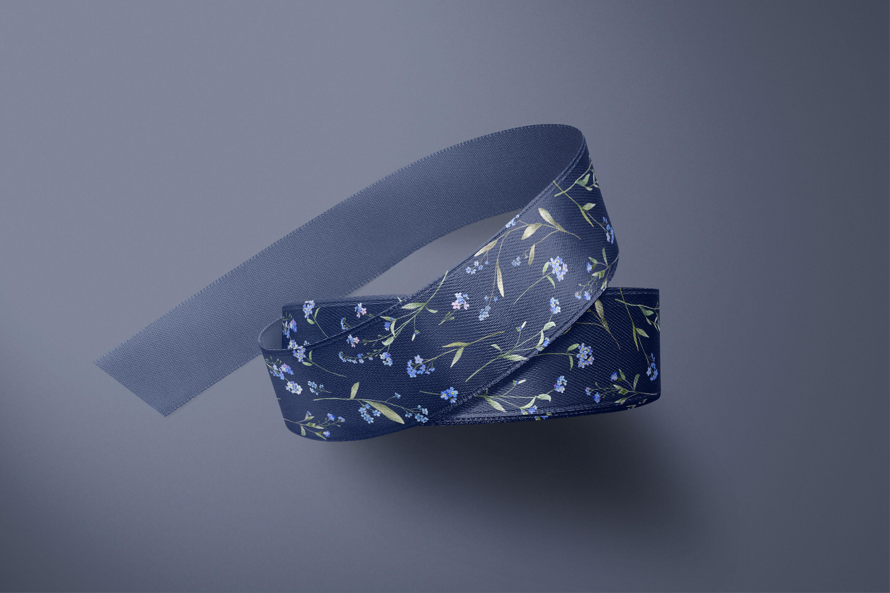 Forget me not watercolor clipart bundle, flower wreath png By