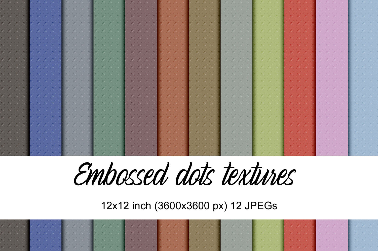 Embossed dots papers By Dea's designs TheHungryJPEG