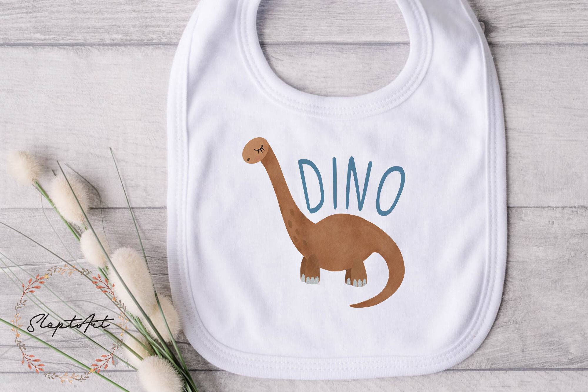 Watercolor dinosaur sublimation PNG, Baby dino PNG By Sleptart ...