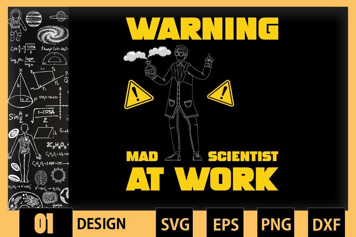 mad scientist at work