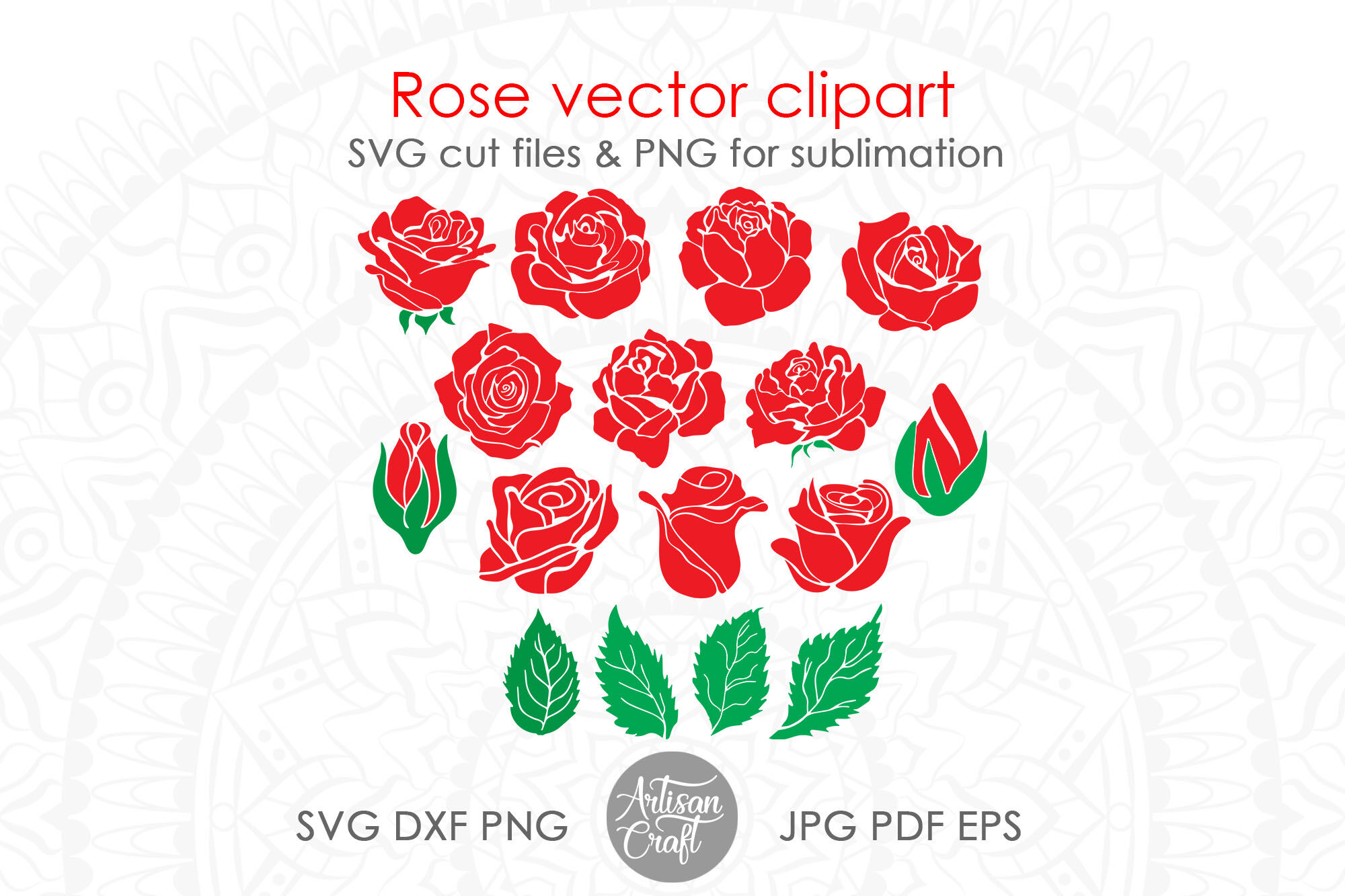 I love you- long stem rose-Instant Download- svg-png-jpg files included-  graphic design- sublimation-clip art-vector
