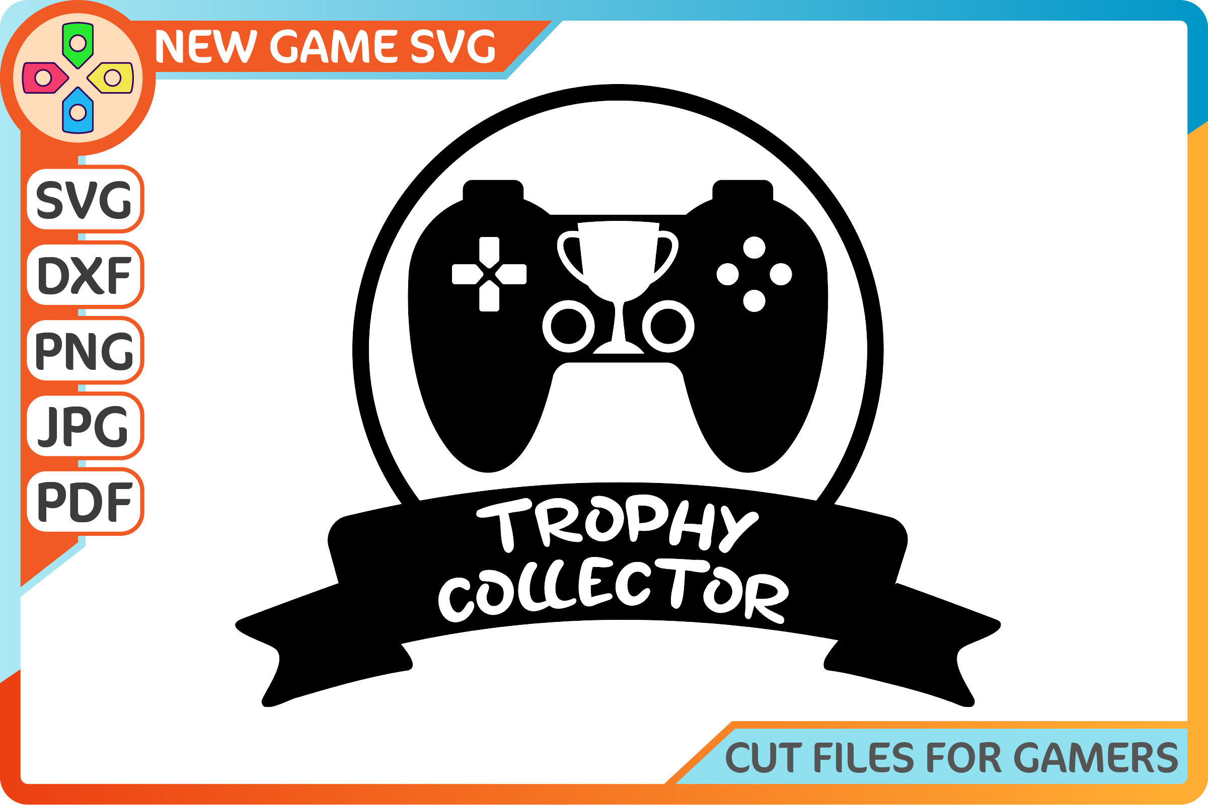 Game Controller Svg Video Gamer Svg Controller Gamer Svg Cutting File  Gaming Png Clipart Image Game Controller Dxf Cut File 