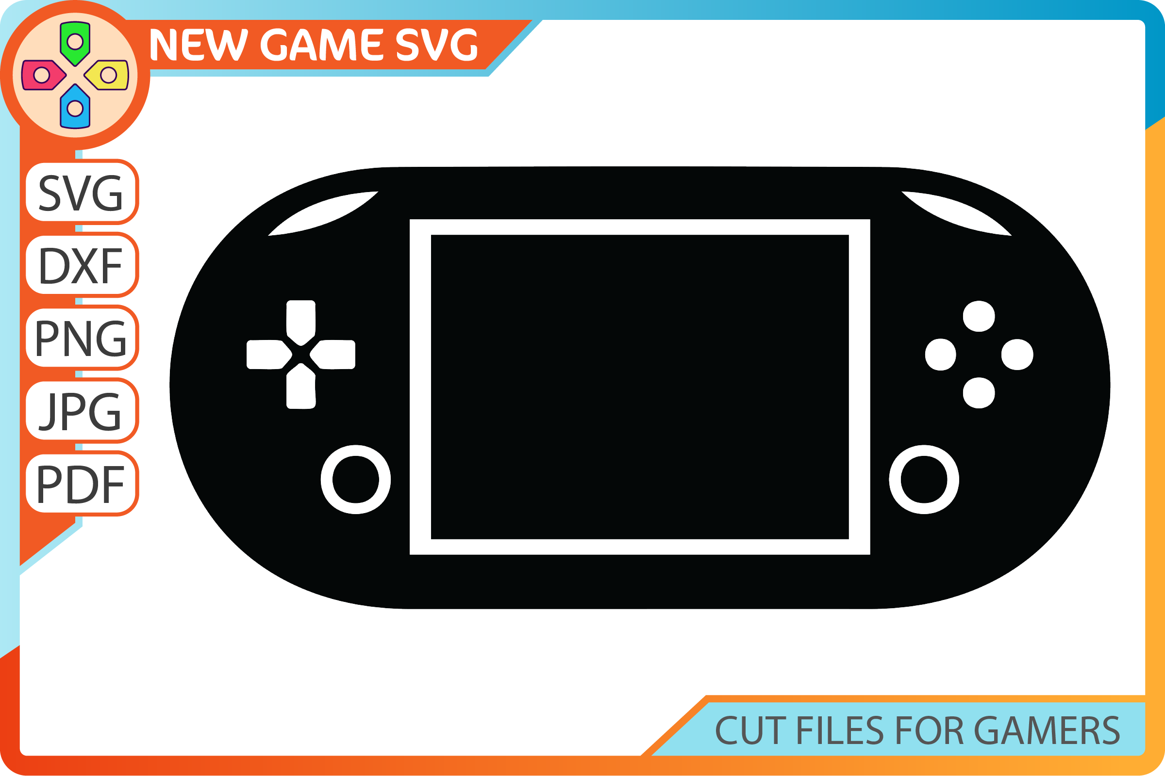 Game Controller Svg Video Gamer Svg Controller Gamer Svg Cutting File  Gaming Png Clipart Image Game Controller Dxf Cut File 